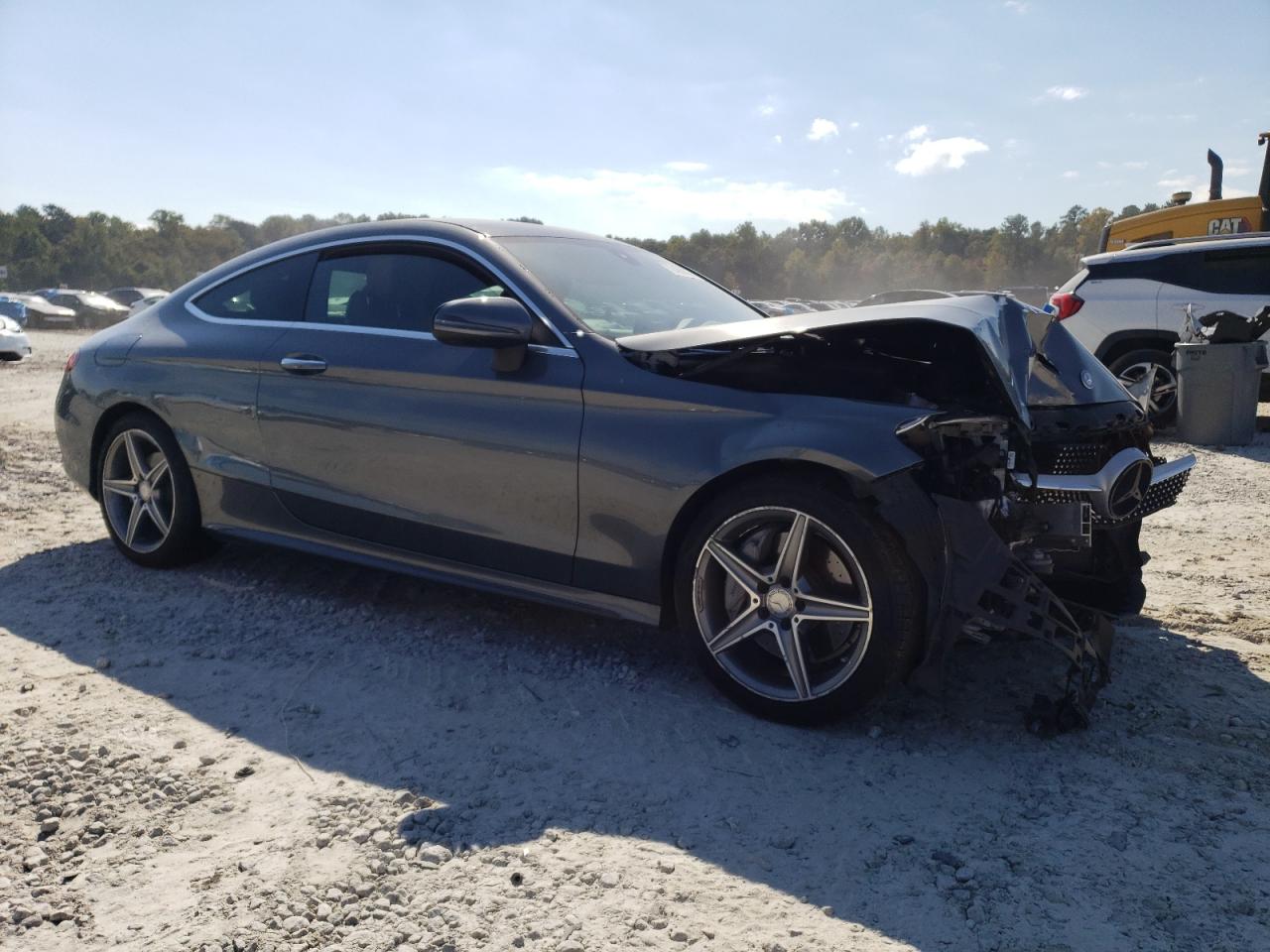 2017 Mercedes-benz C 300 Charcoal vin: WDDWJ4JB3HF425130