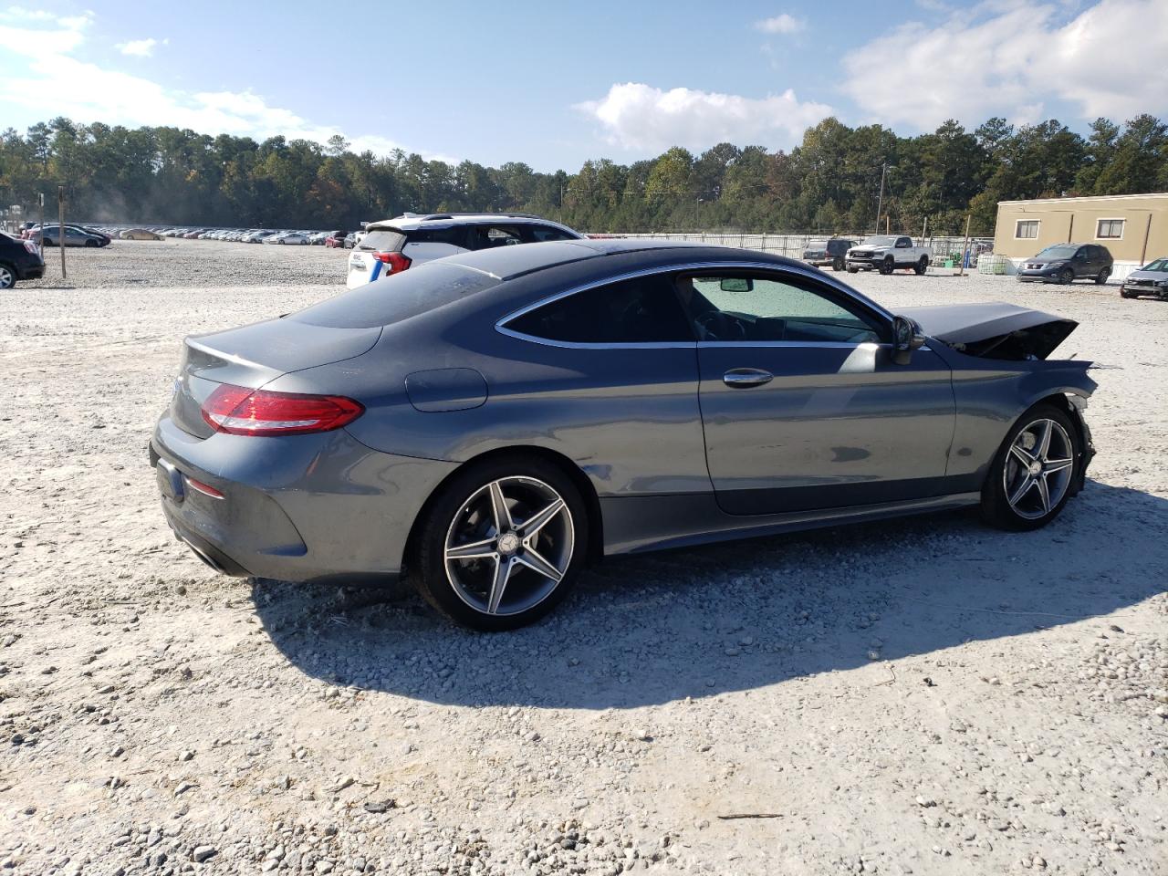 2017 Mercedes-benz C 300 Charcoal vin: WDDWJ4JB3HF425130