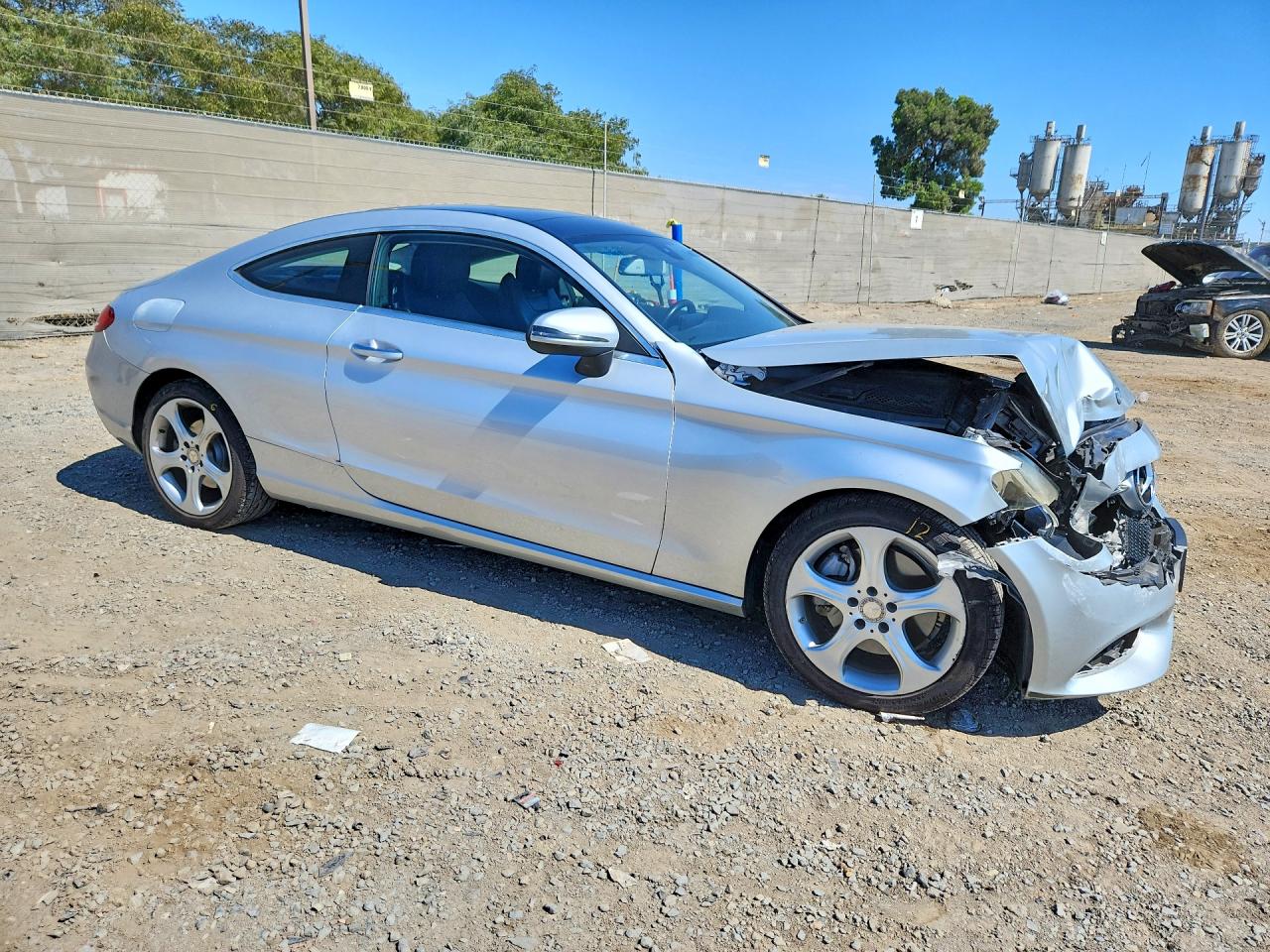 2017 Mercedes-benz C 300 Silver vin: WDDWJ4JBXHF327762
