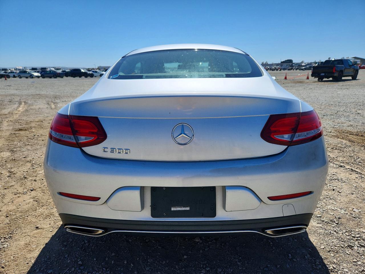 2017 Mercedes-benz C 300 Silver vin: WDDWJ4JBXHF327762