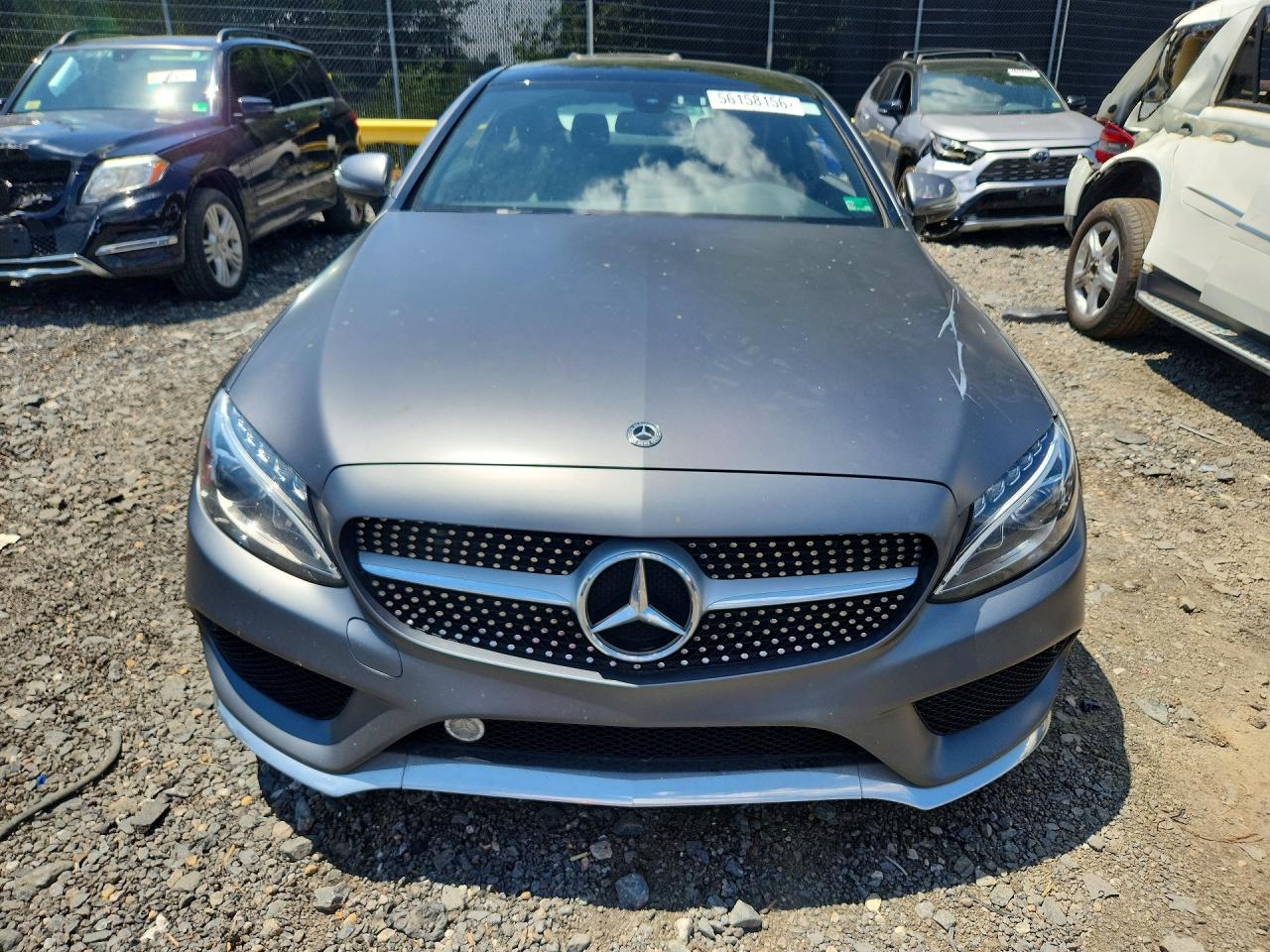2018 Mercedes-benz C 300 4matic Gray vin: WDDWJ4KB3JF660101