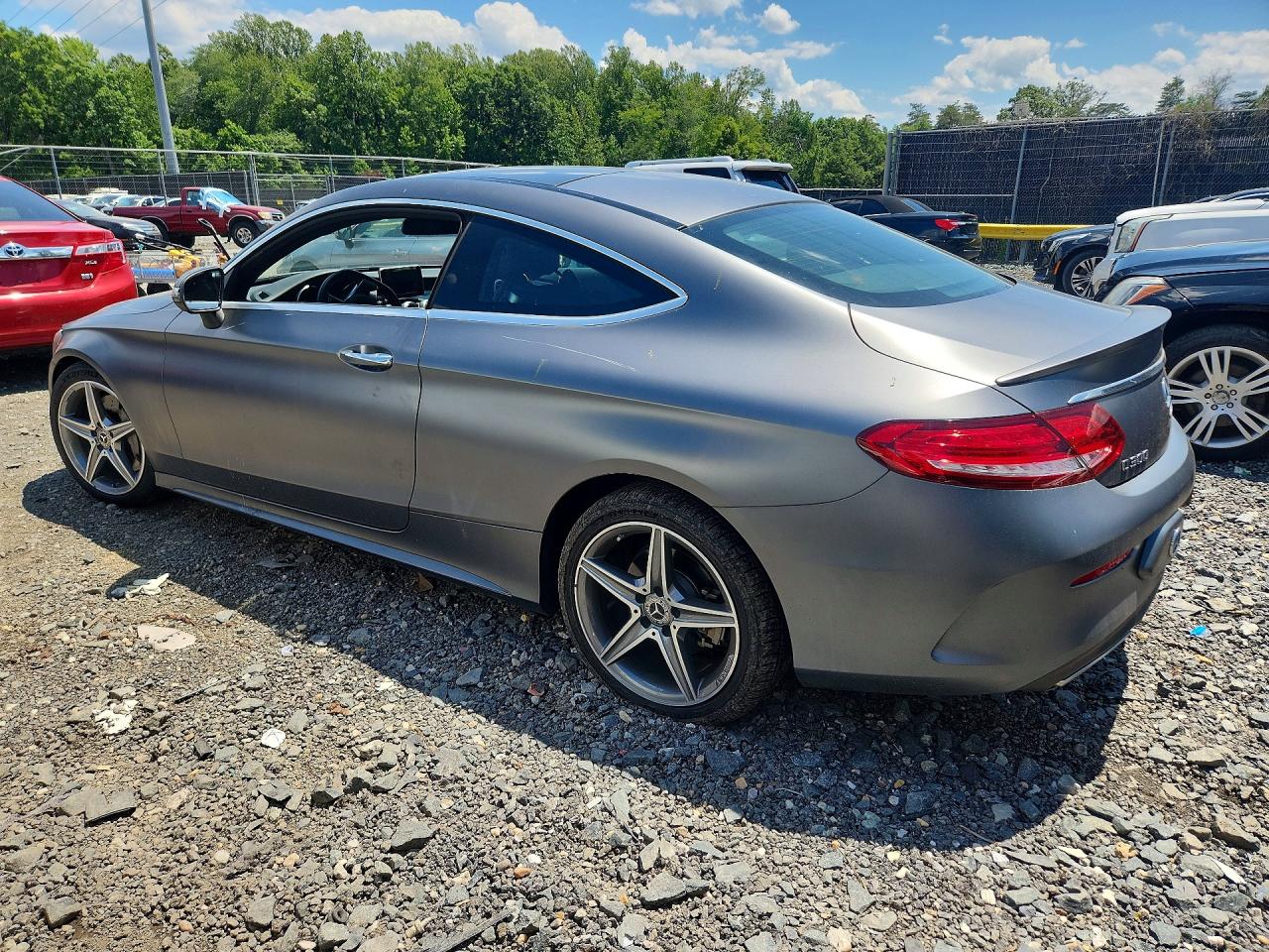 2018 Mercedes-benz C 300 4matic Gray vin: WDDWJ4KB3JF660101