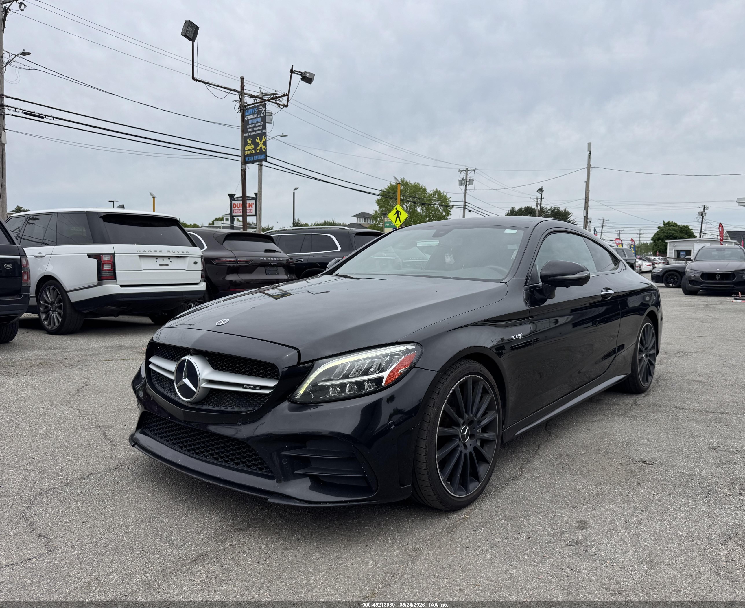 2020 Mercedes-benz Amg C 43 4matic Black vin: WDDWJ6EB0LF944375