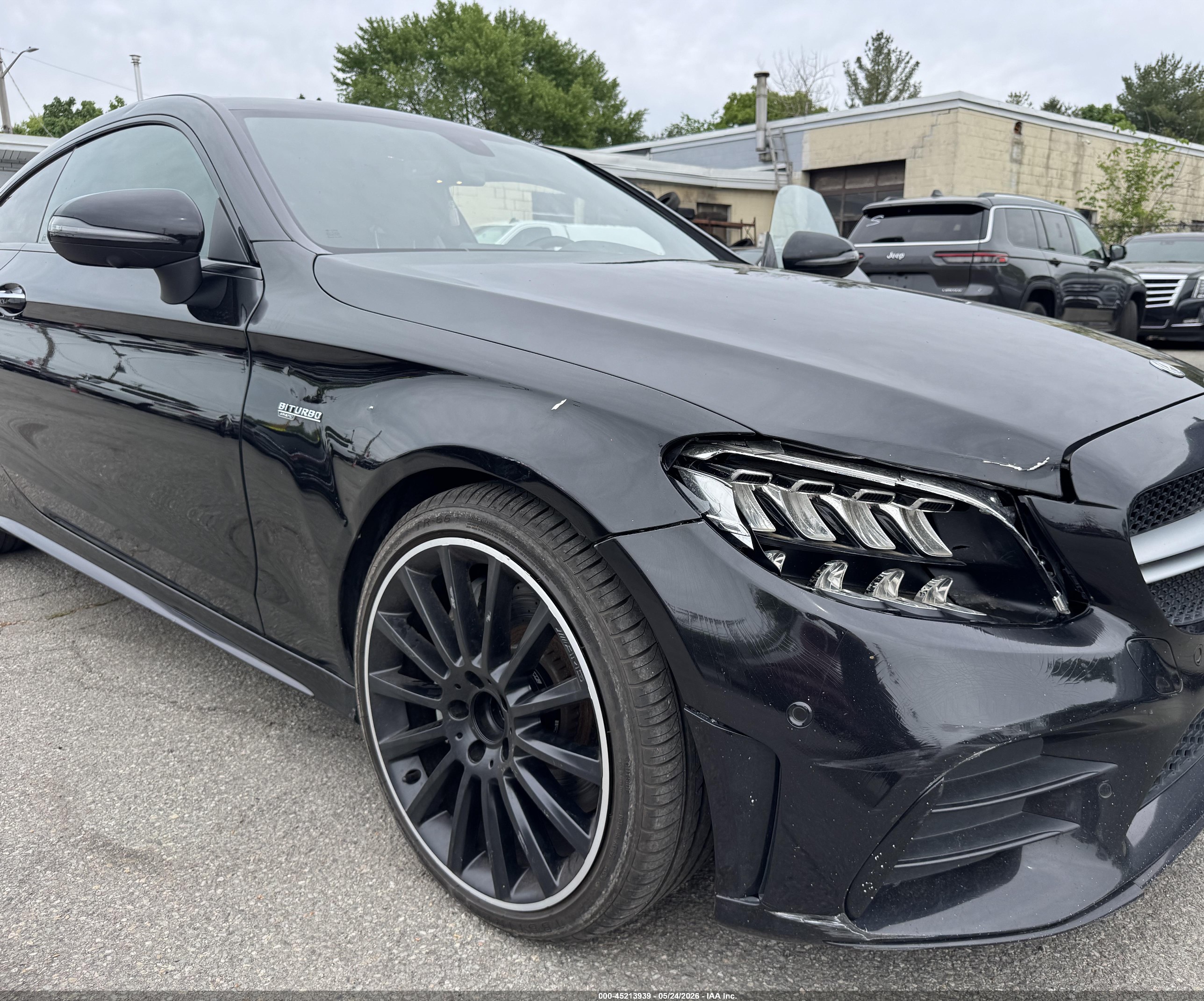 2020 Mercedes-benz Amg C 43 4matic Black vin: WDDWJ6EB0LF944375
