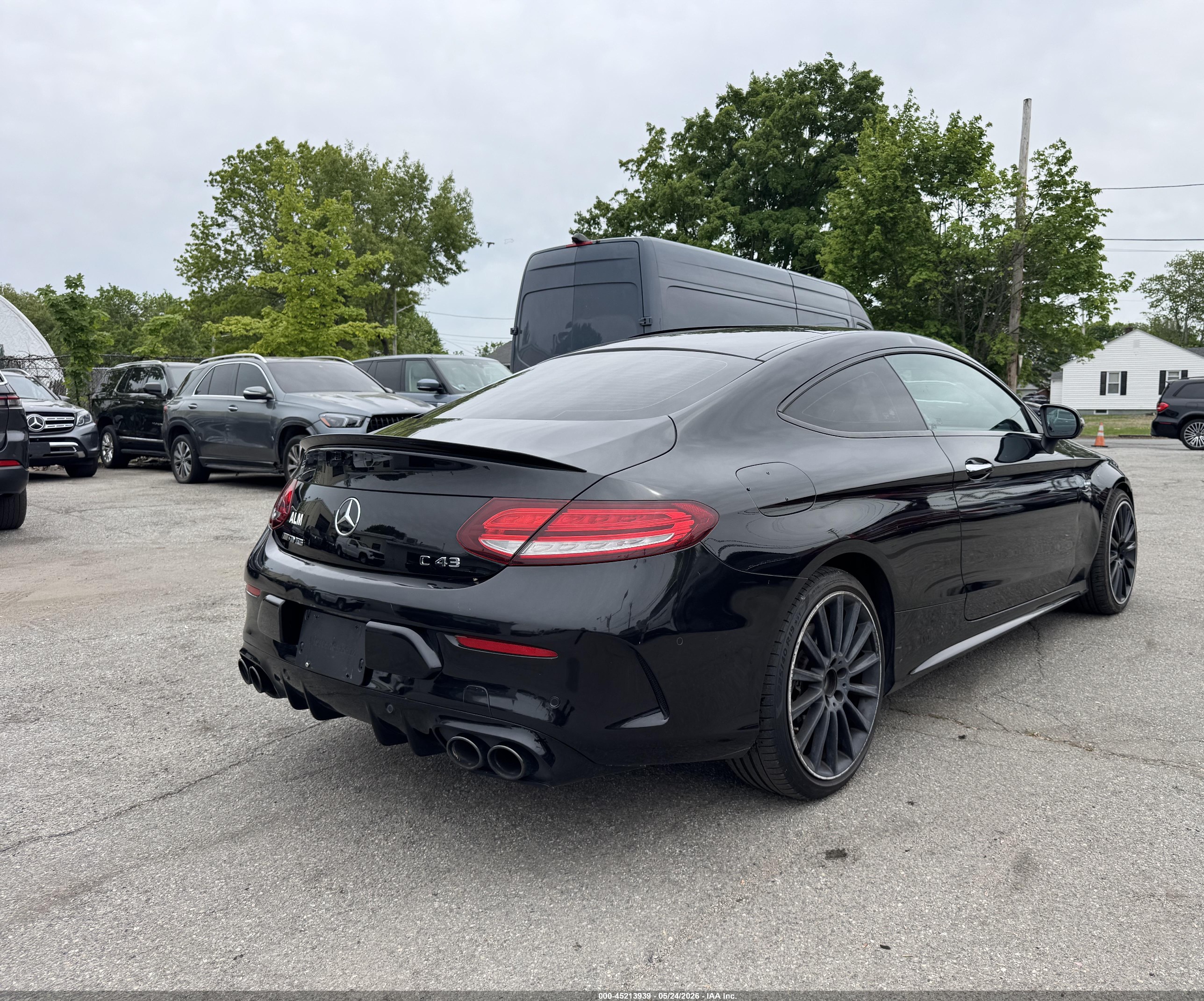 2020 Mercedes-benz Amg C 43 4matic Black vin: WDDWJ6EB0LF944375