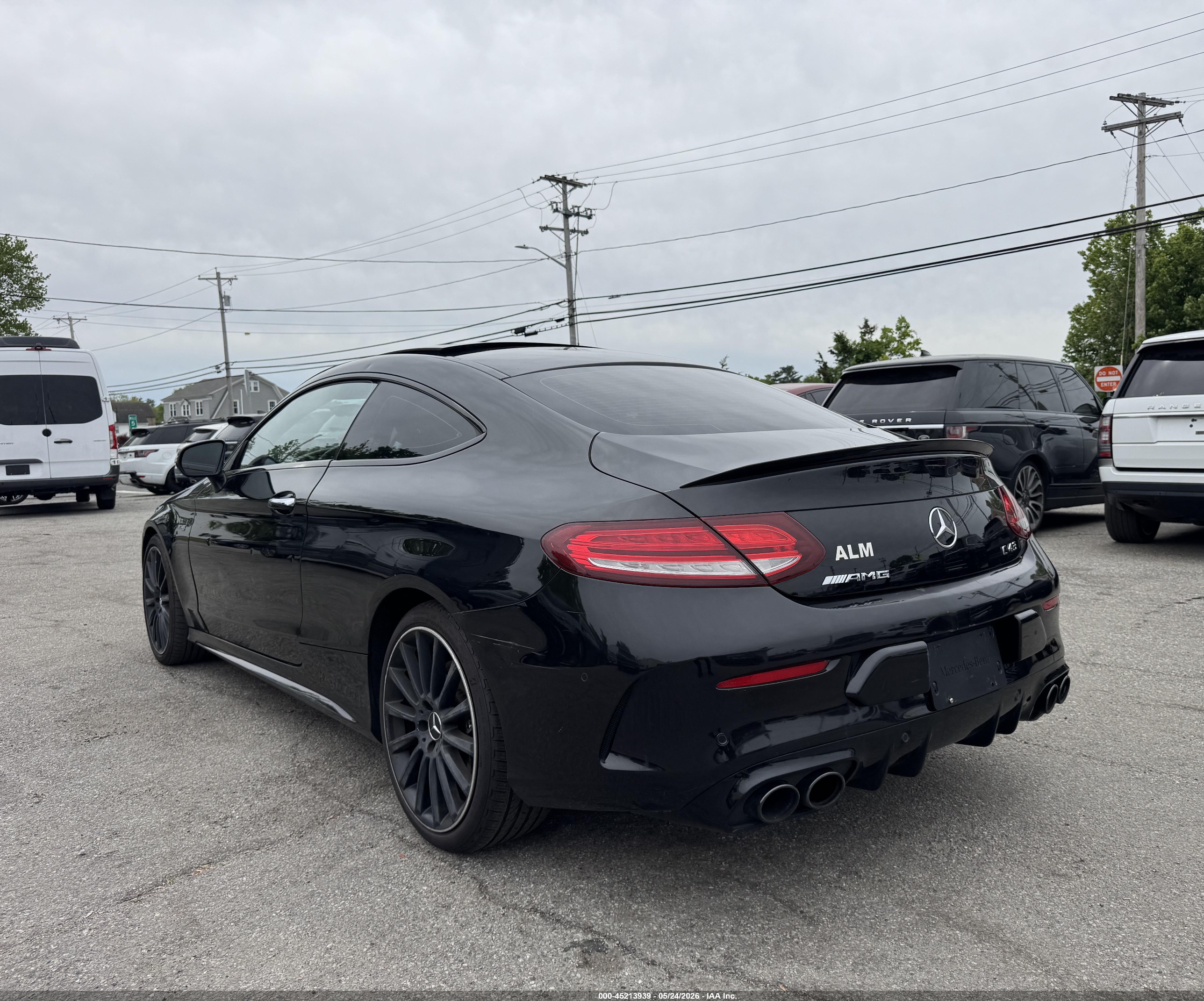 2020 Mercedes-benz Amg C 43 4matic Black vin: WDDWJ6EB0LF944375