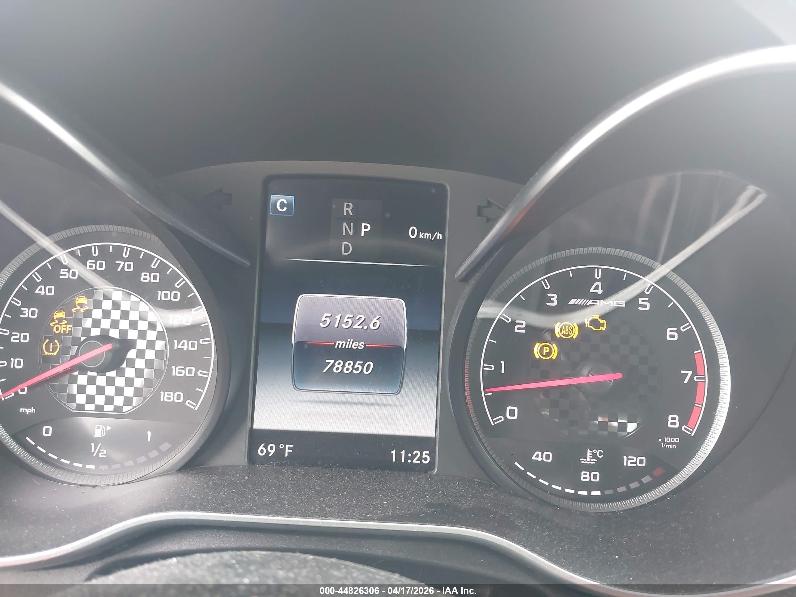 2017 Mercedes-benz Amg C 43 4matic Black vin: WDDWJ6EB2HF460456