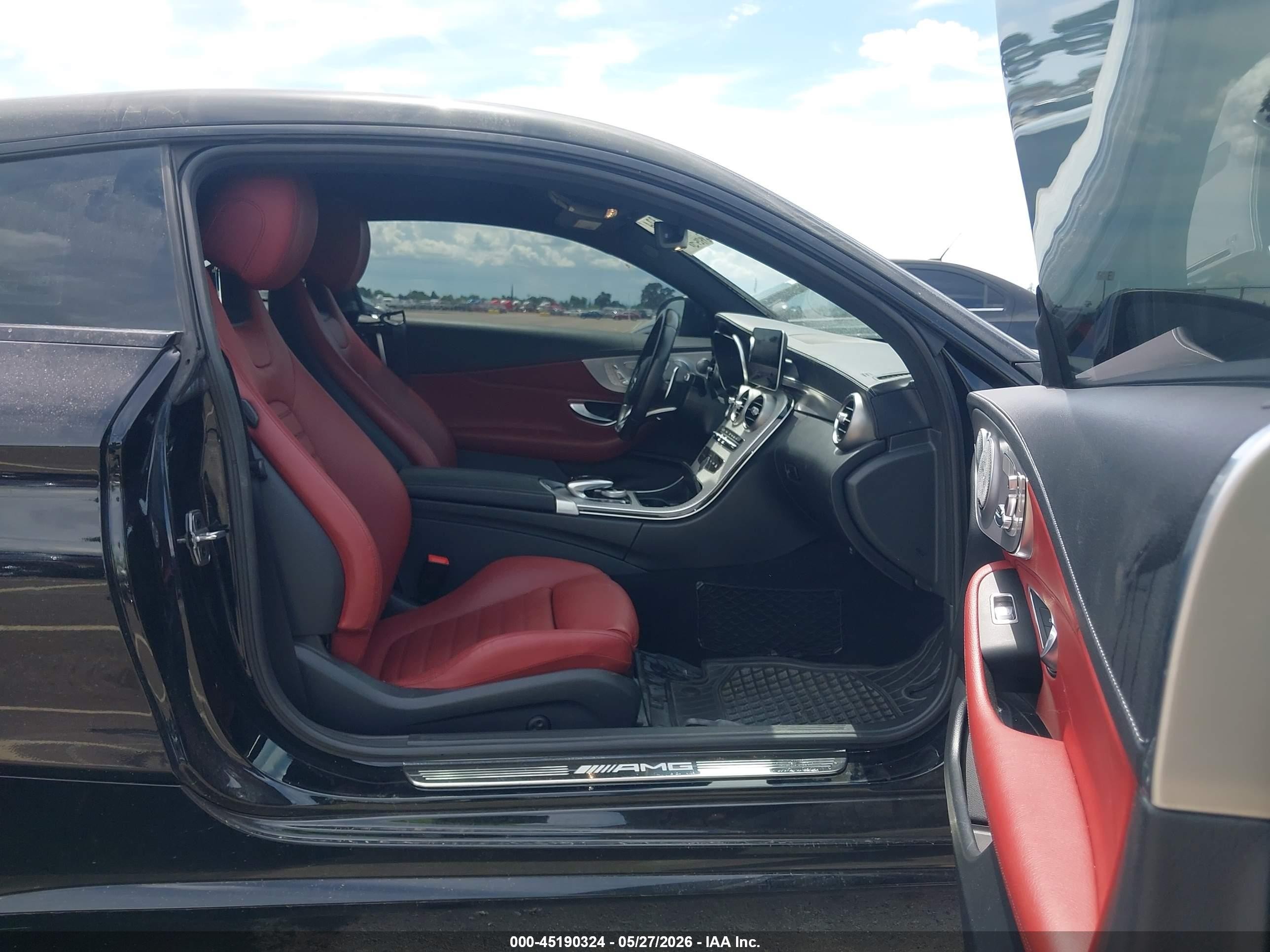 2019 Mercedes-benz Amg C 43 4matic Black vin: WDDWJ6EB6KF813045