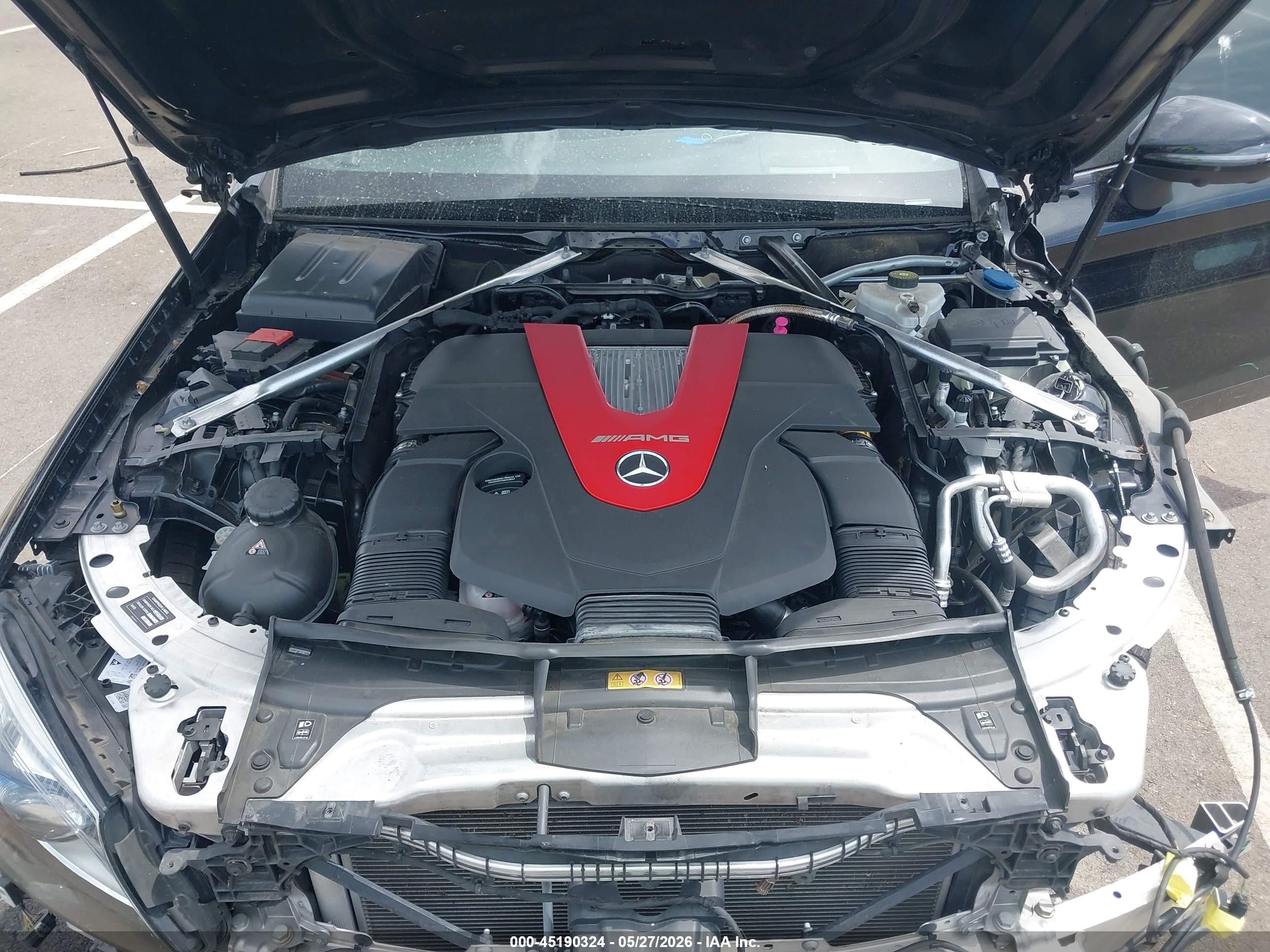 2019 Mercedes-benz Amg C 43 4matic Black vin: WDDWJ6EB6KF813045