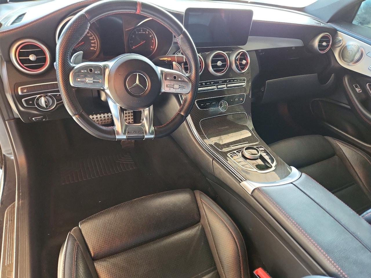 2019 Mercedes-benz C 43 Amg Black vin: WDDWJ6EB6KF818293