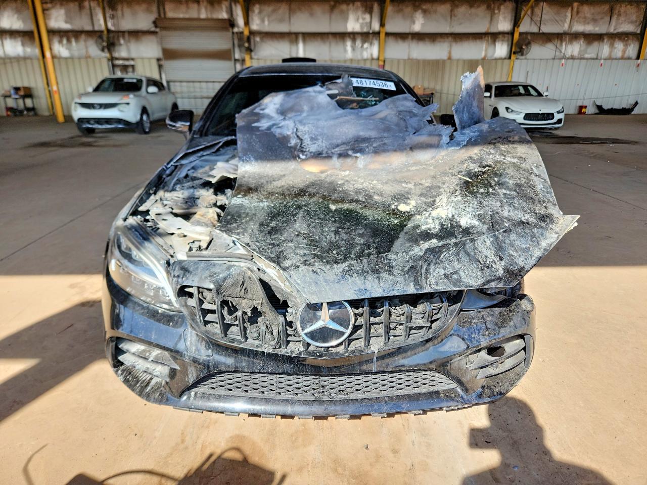 2019 Mercedes-benz C 43 Amg Black vin: WDDWJ6EB6KF818293