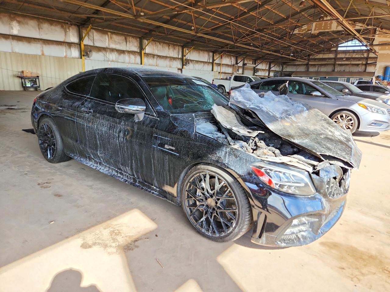2019 Mercedes-benz C 43 Amg Black vin: WDDWJ6EB6KF818293