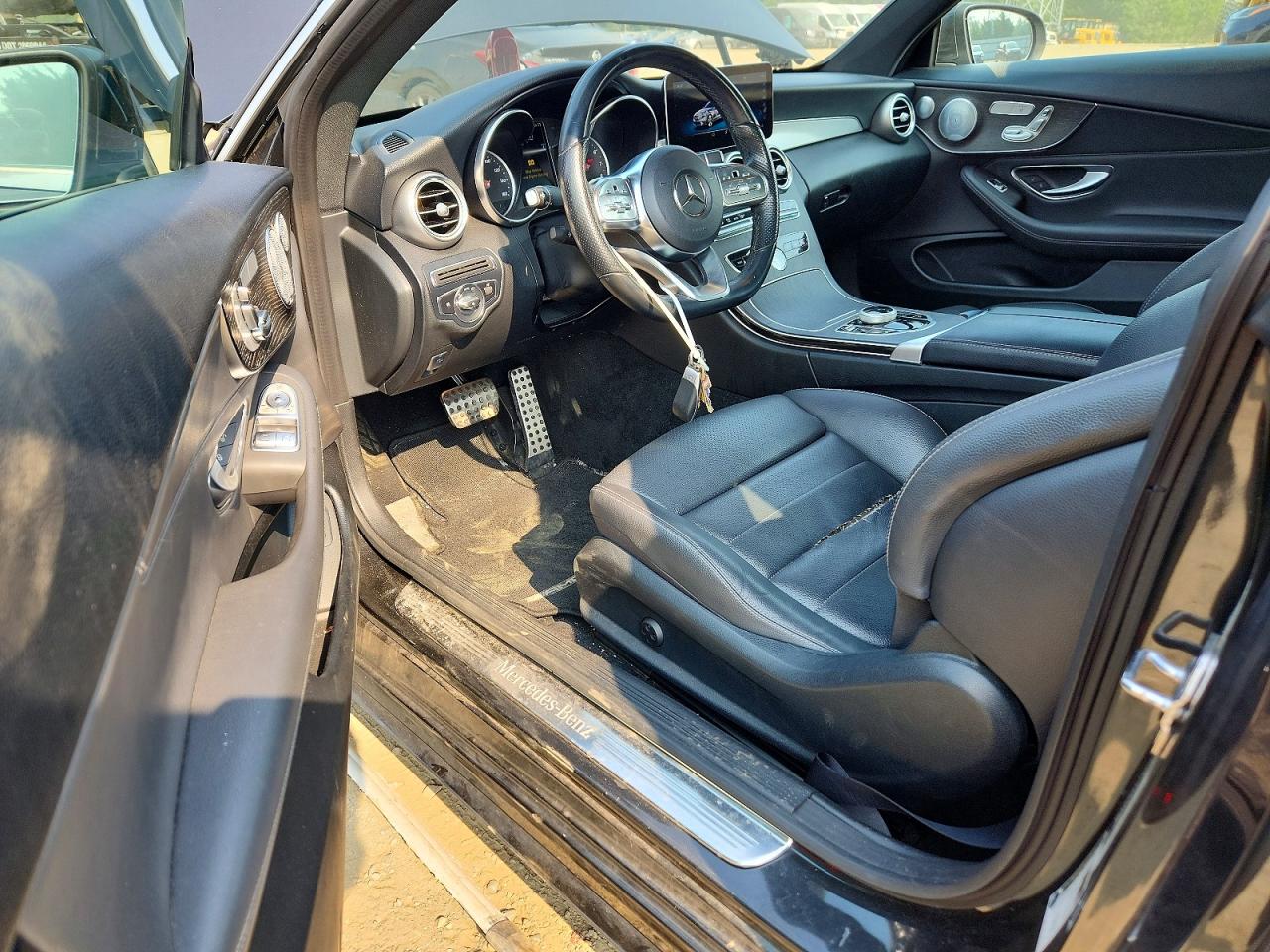 2019 Mercedes-benz C 300 Gray vin: WDDWJ8DB6KF776334