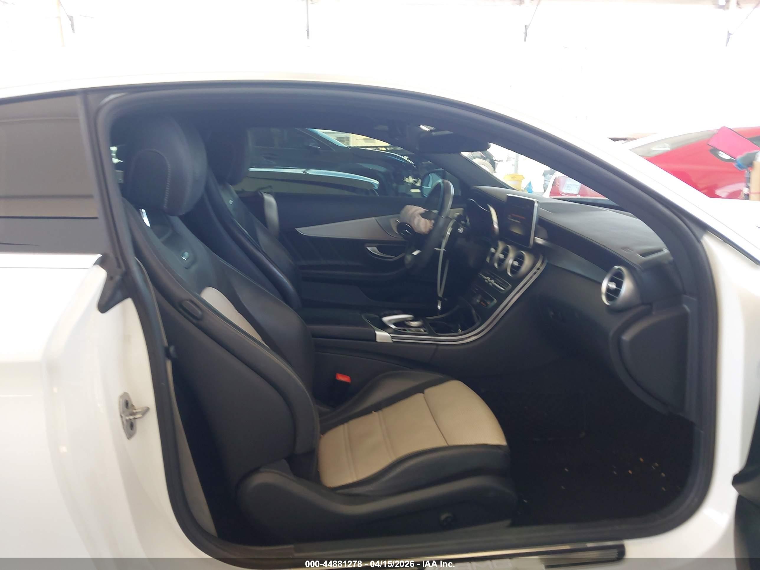 2017 Mercedes-benz Amg C 63 S White vin: WDDWJ8HB9HF488276