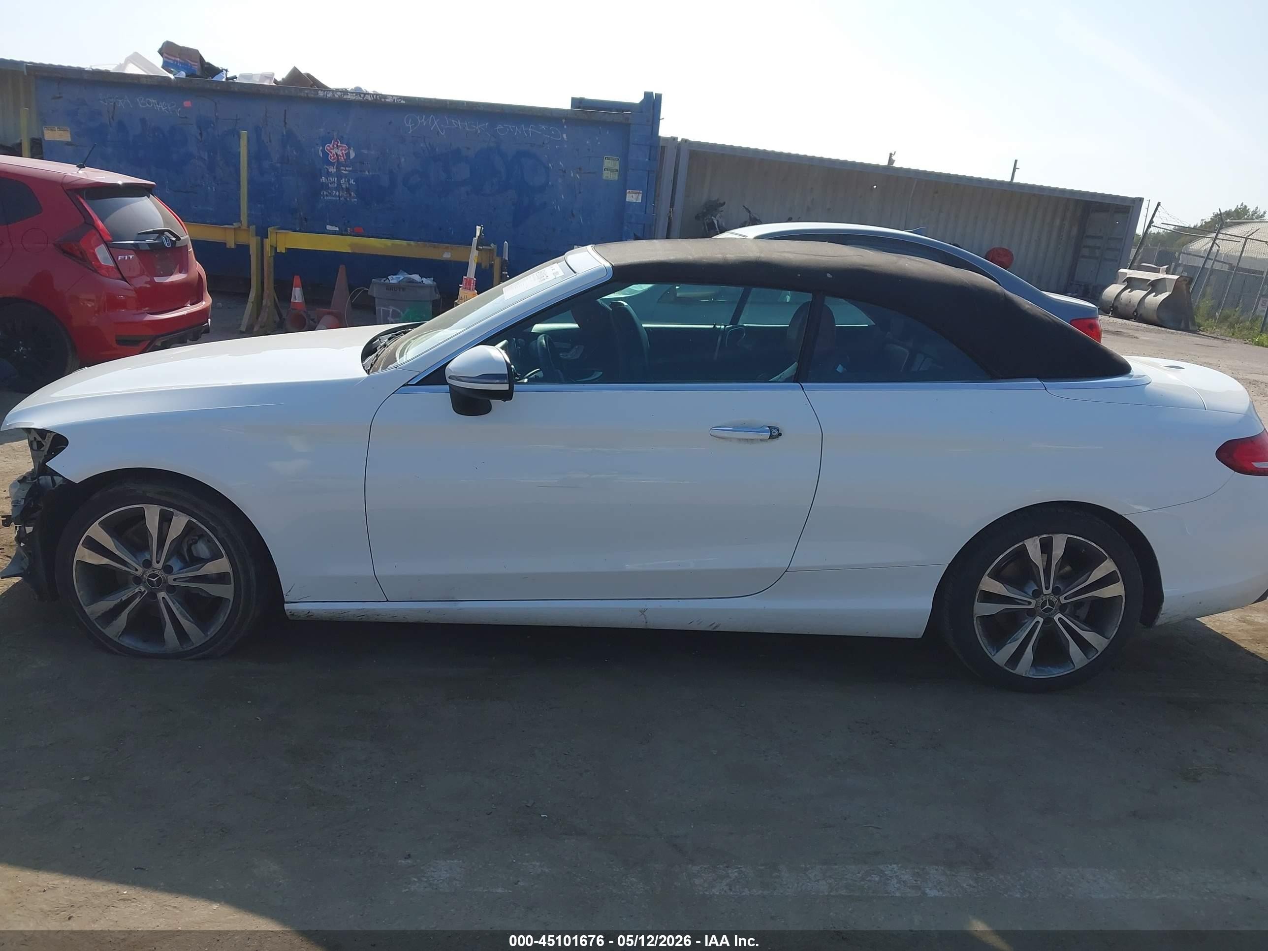 2018 Mercedes-benz C 300 White vin: WDDWK4JB4JF654256