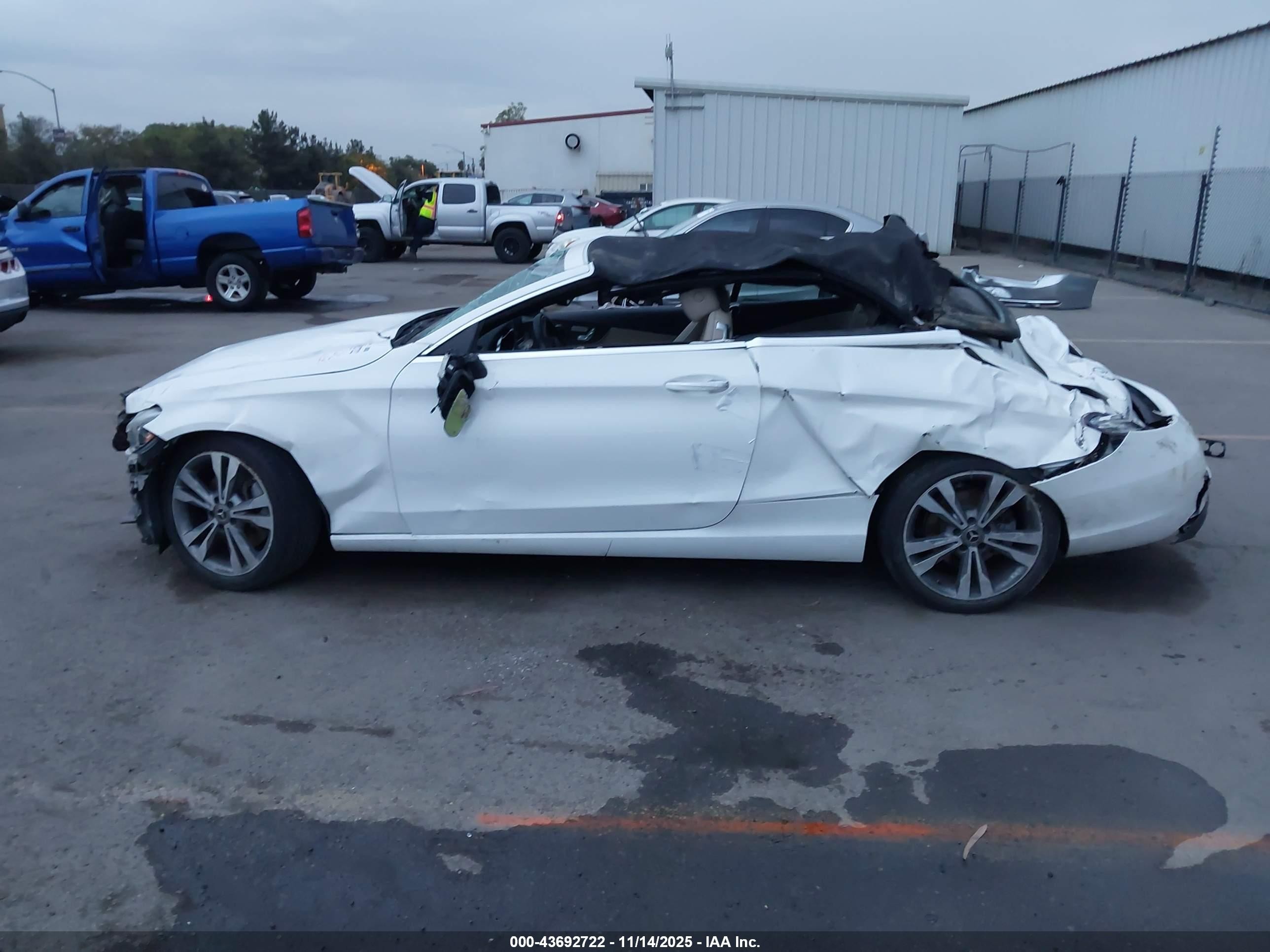 2018 Mercedes-benz C 300   White vin: WDDWK4JBXJF616725