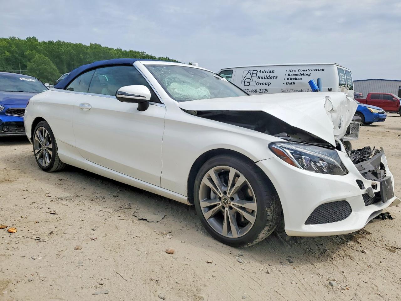 2018 Mercedes-benz C 300 4matic White vin: WDDWK4KBXJF648914