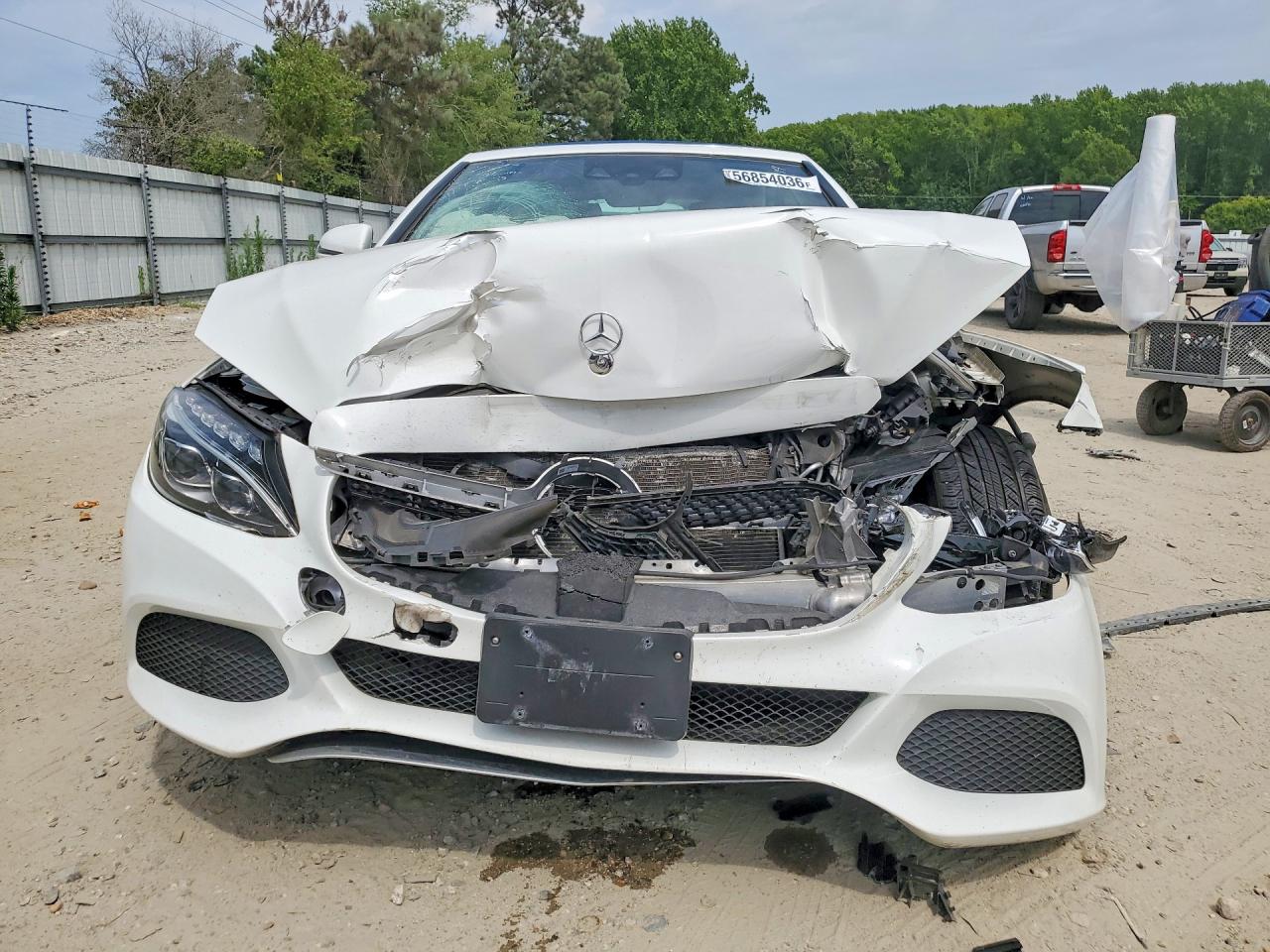 2018 Mercedes-benz C 300 4matic White vin: WDDWK4KBXJF648914