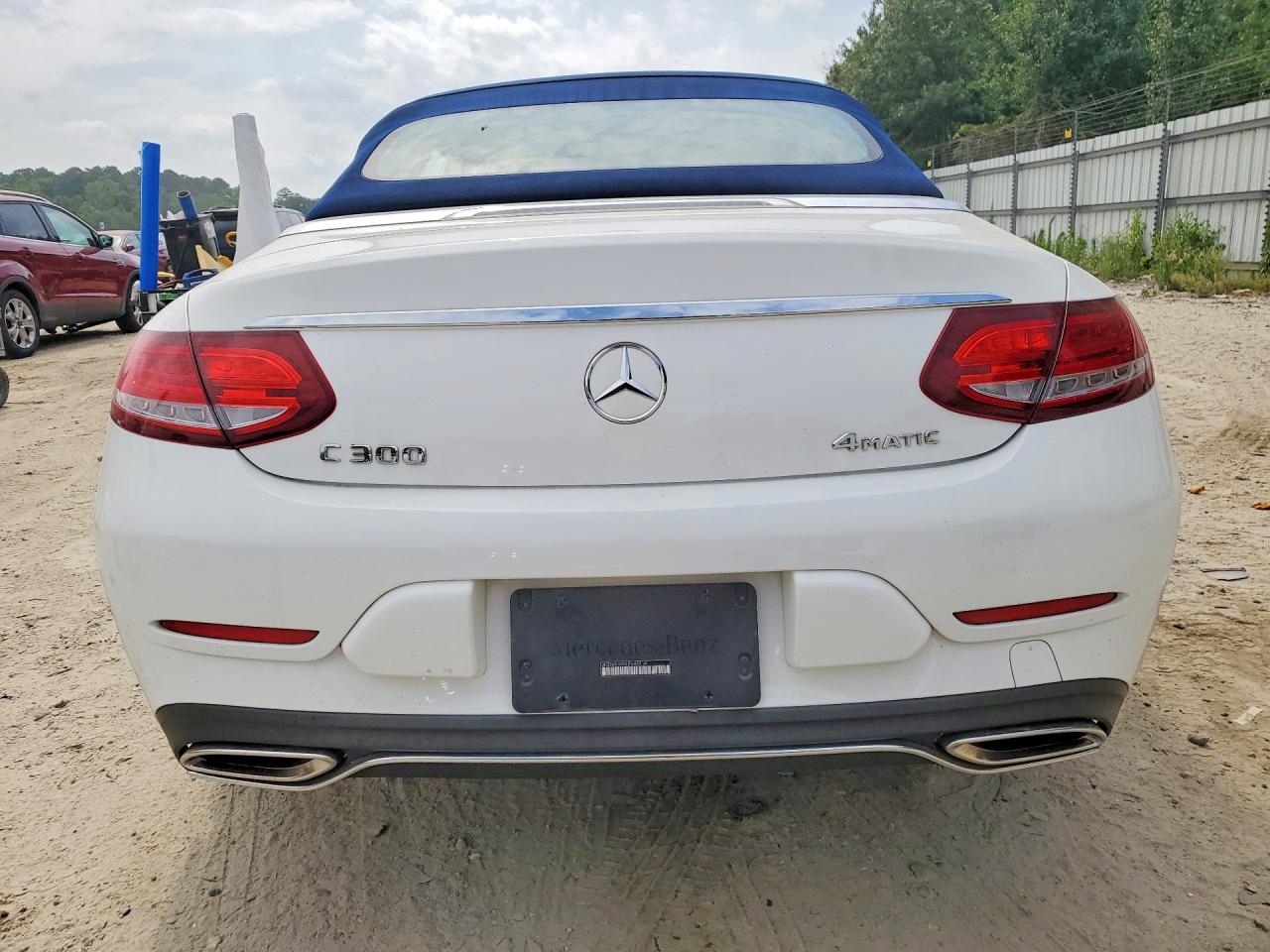 2018 Mercedes-benz C 300 4matic White vin: WDDWK4KBXJF648914