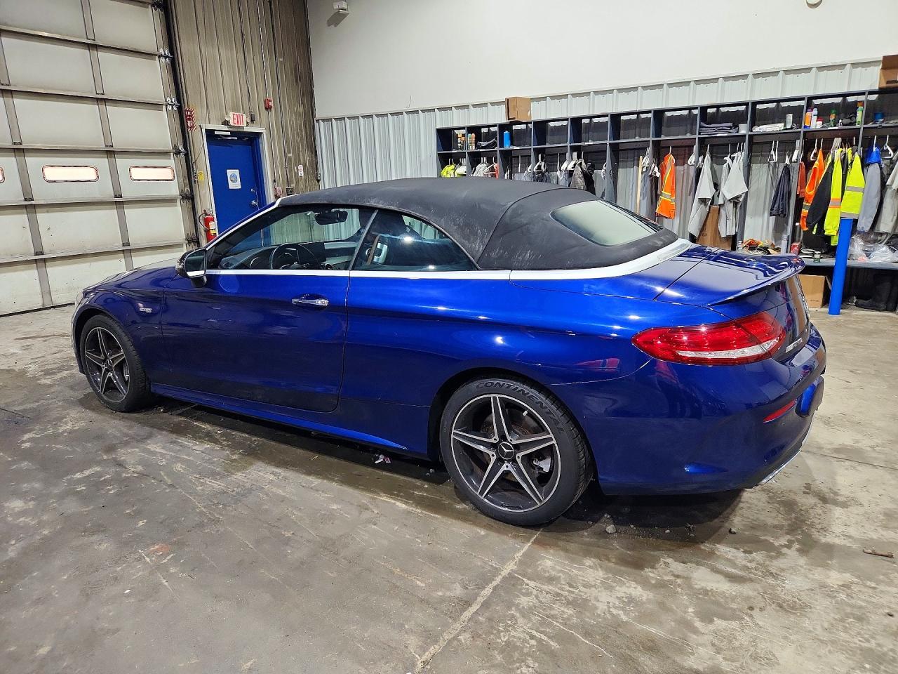 2017 Mercedes-benz C 43 4matic Amg Blue vin: WDDWK6EB7HF570755