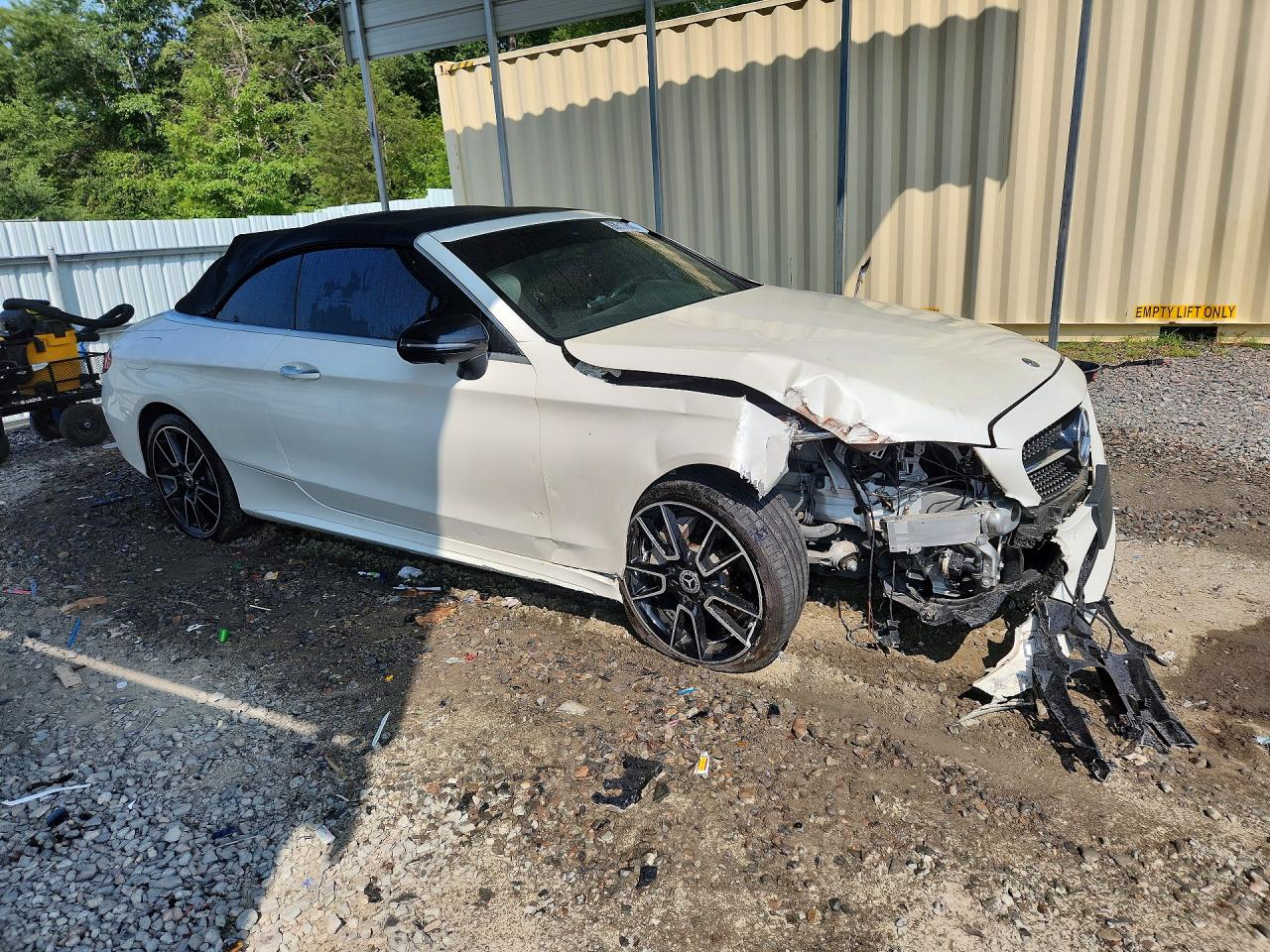 2019 Mercedes-benz C 300 White vin: WDDWK8DB2KF807964