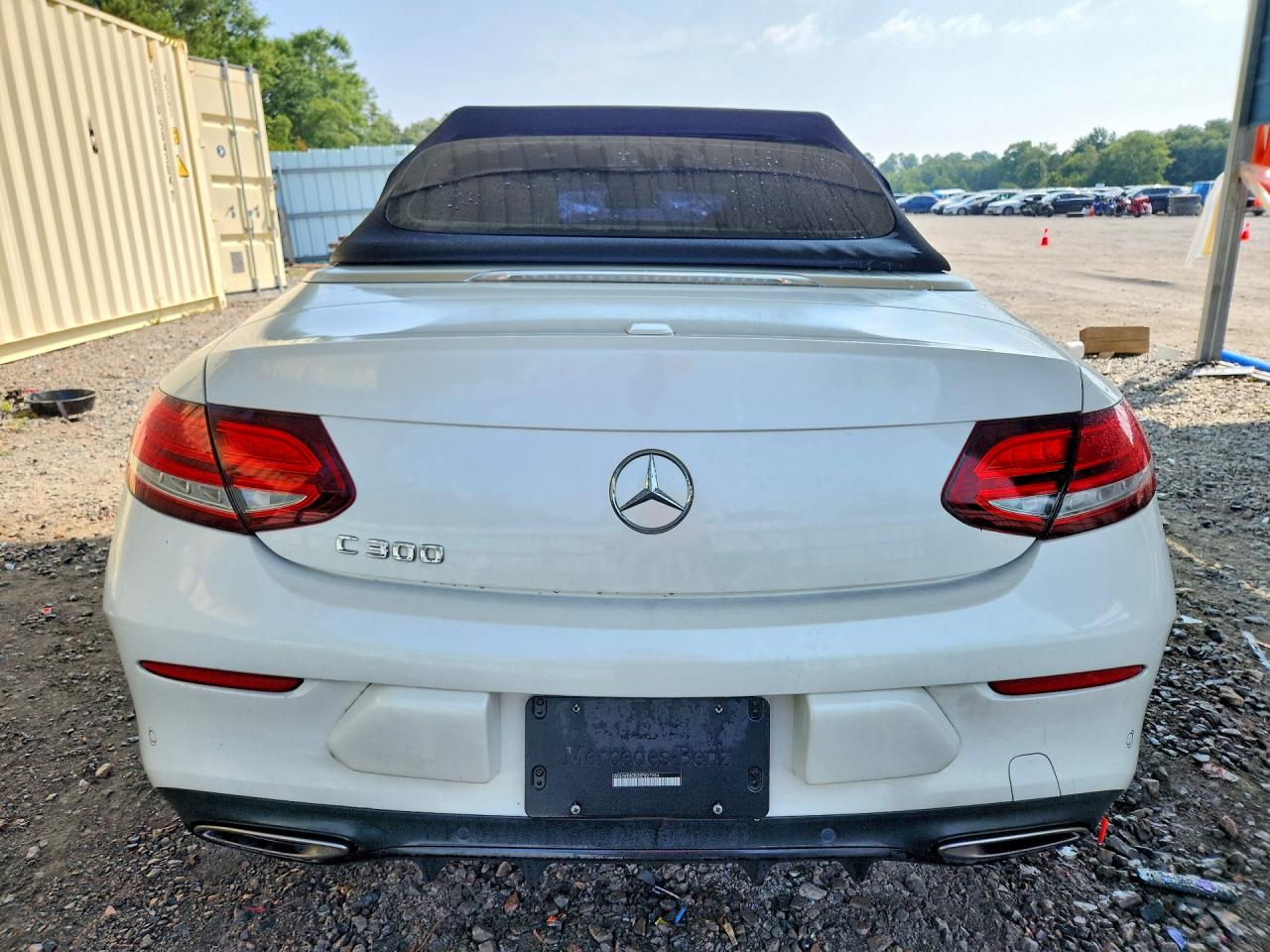 2019 Mercedes-benz C 300 White vin: WDDWK8DB2KF807964