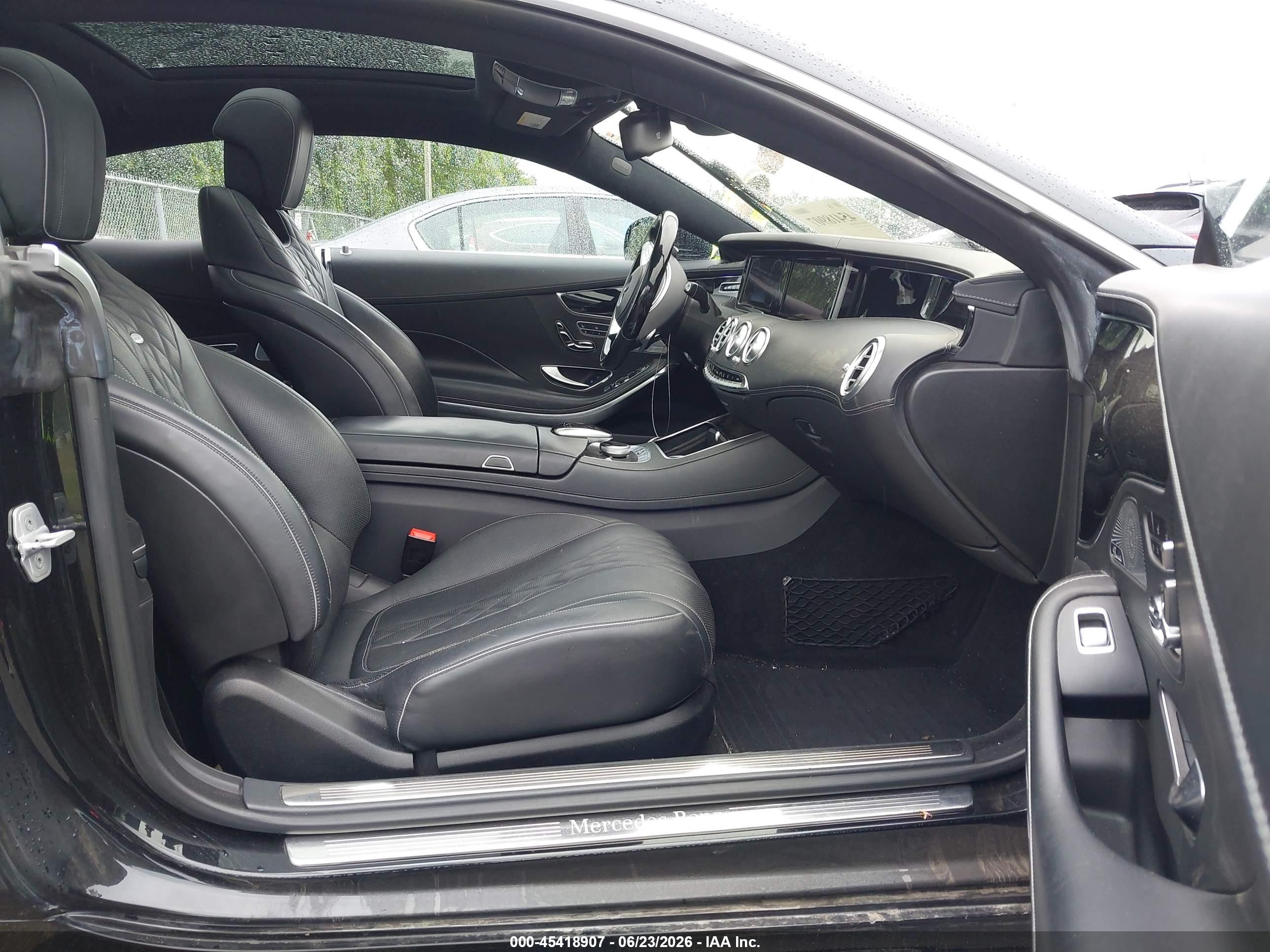 2015 Mercedes-benz S 550 4matic Black vin: WDDXJ8FB4FA001048