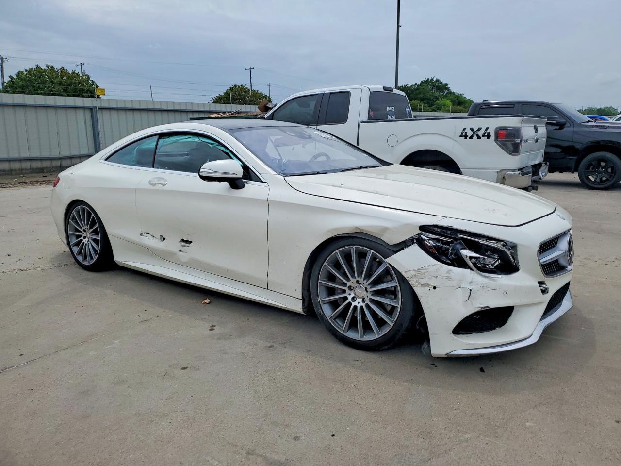 2015 Mercedes-benz S 550 Белый vin: WDDXJ8FB5FA010566