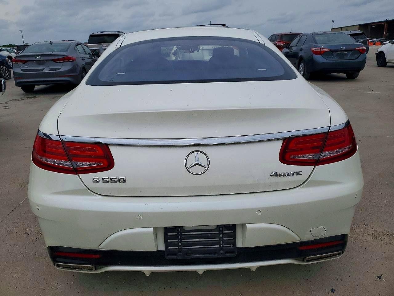 2015 Mercedes-benz S 550 Белый vin: WDDXJ8FB5FA010566