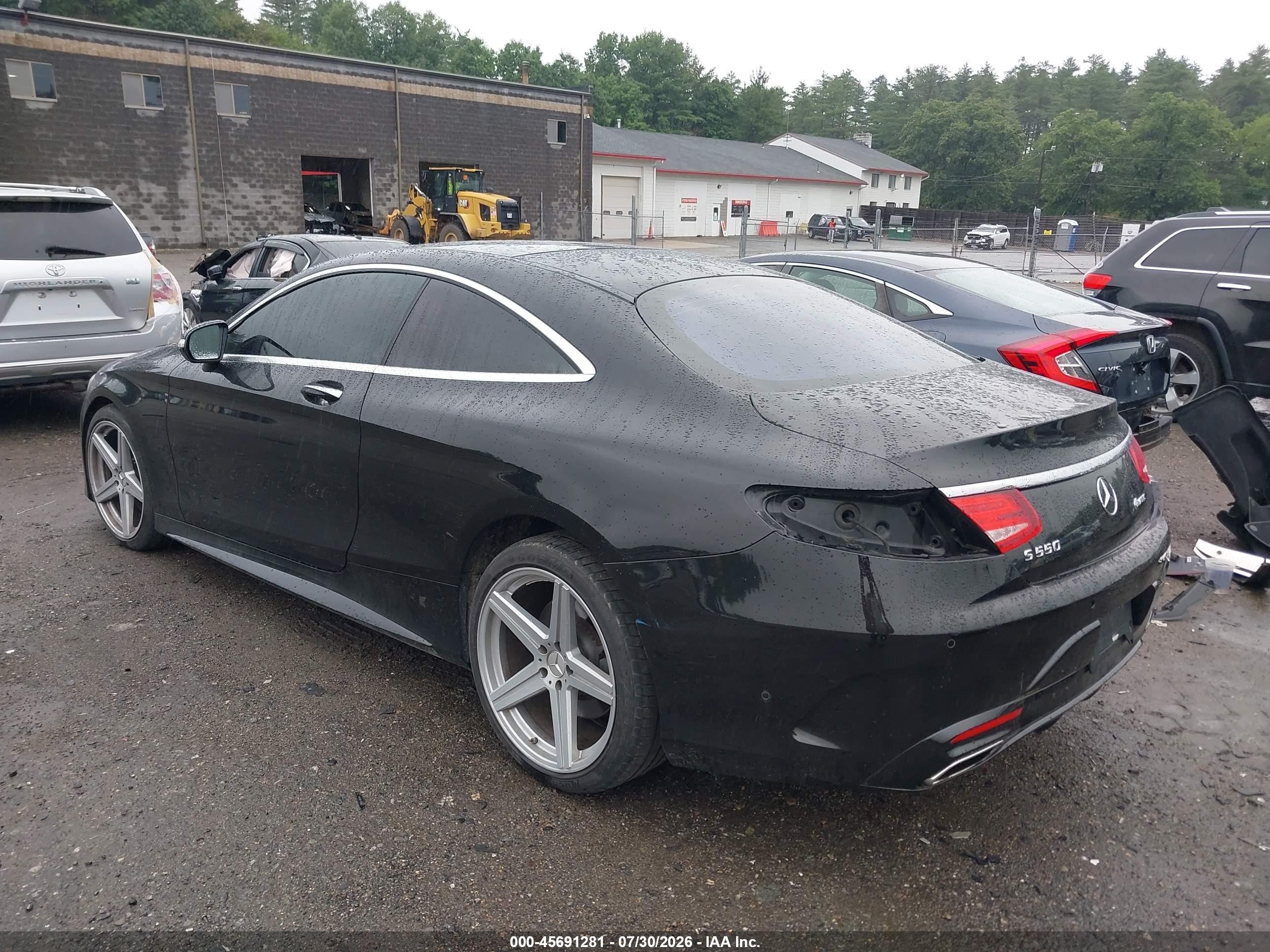 2015 Mercedes-benz S 550 4matic Black vin: WDDXJ8FBXFA007601