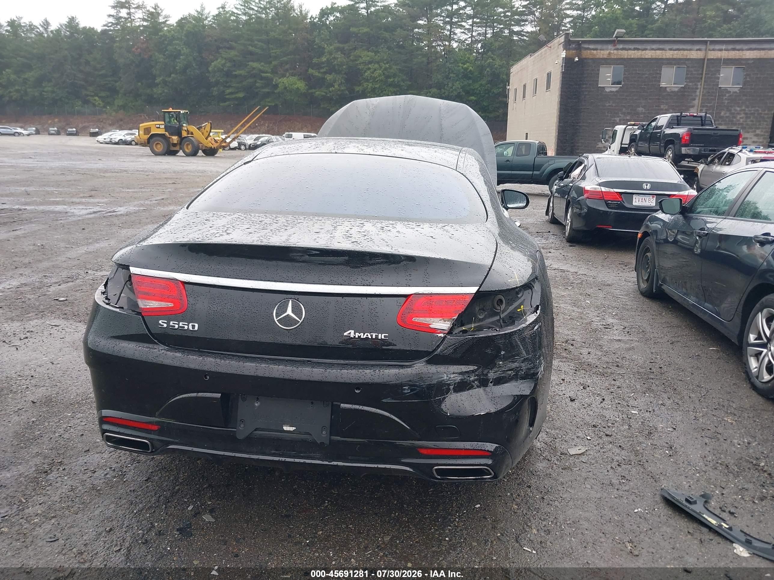 2015 Mercedes-benz S 550 4matic Black vin: WDDXJ8FBXFA007601