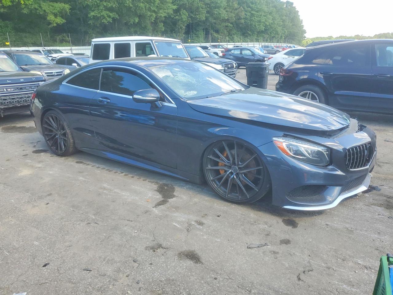 2016 Mercedes-benz S 550 Charcoal vin: WDDXJ8FBXGA014601