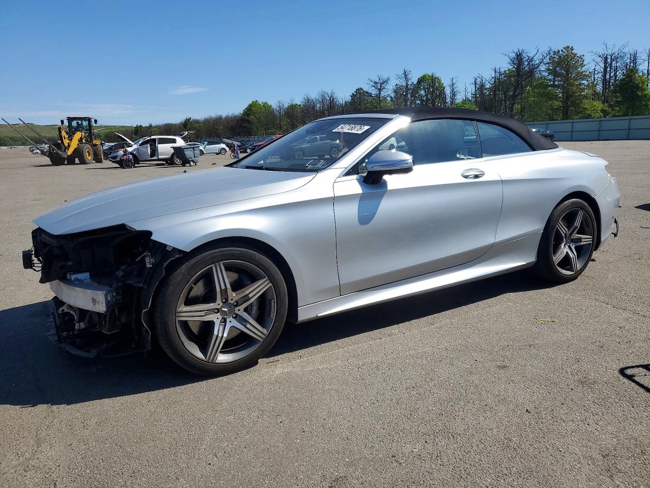 2017 Mercedes-benz S 63 Amg Silver vin: WDDXK7JB5HA019401