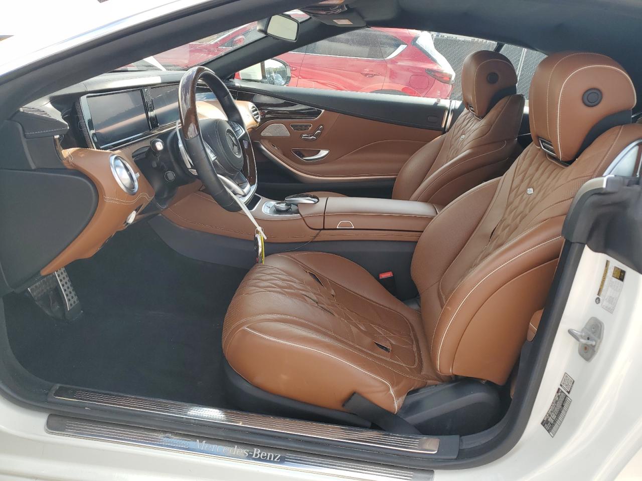 2017 Mercedes-benz S 550 White vin: WDDXK8CB8HA031240