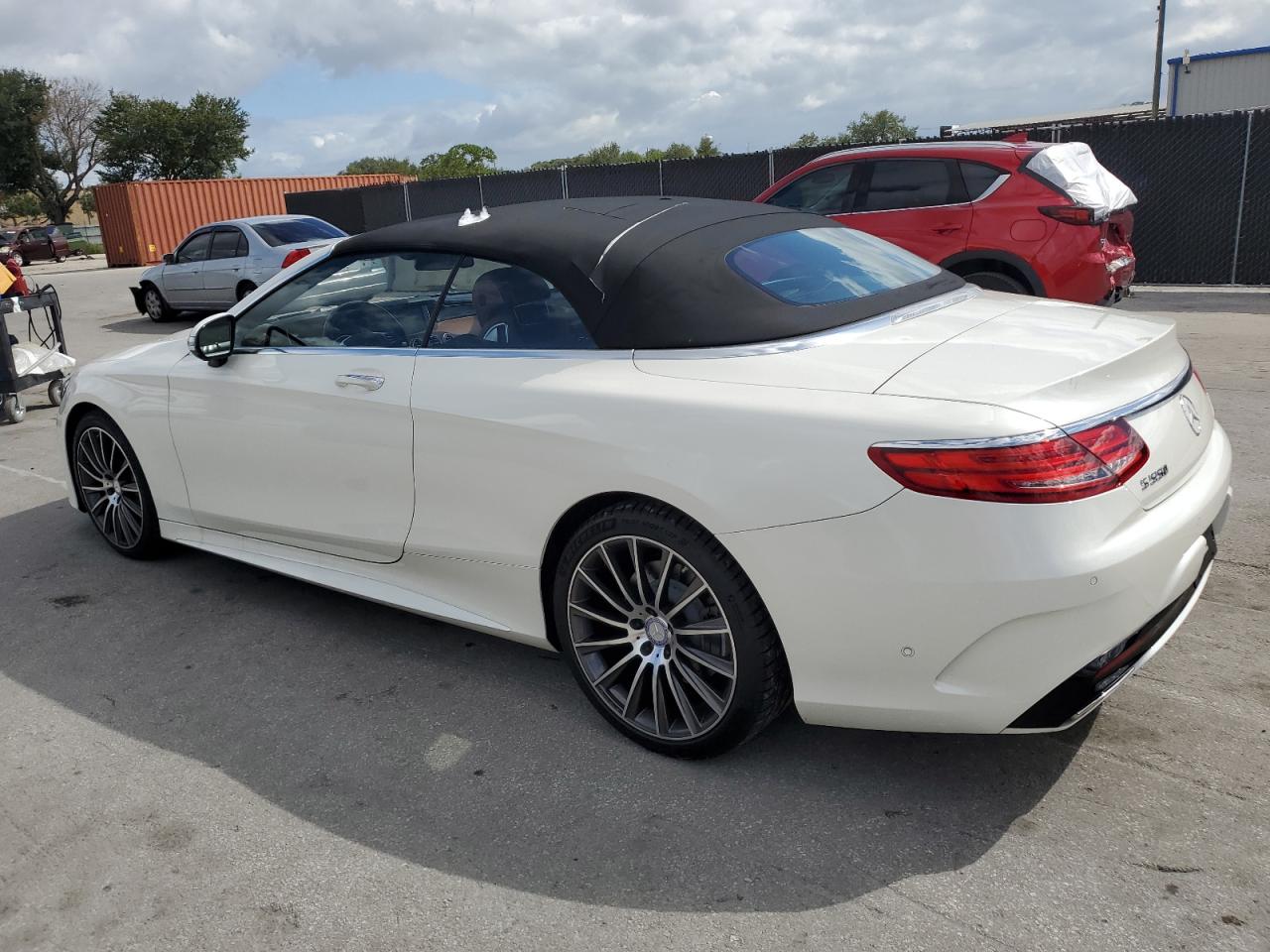 2017 Mercedes-benz S 550 White vin: WDDXK8CB8HA031240