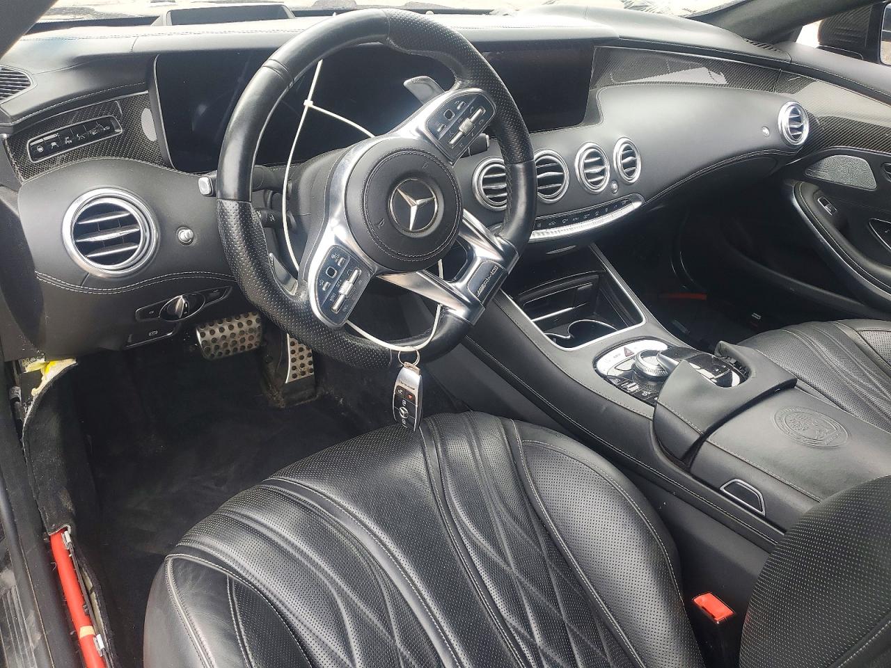 2018 Mercedes-benz S 63 Amg 4matic Black vin: WDDXK8JB3JA035575