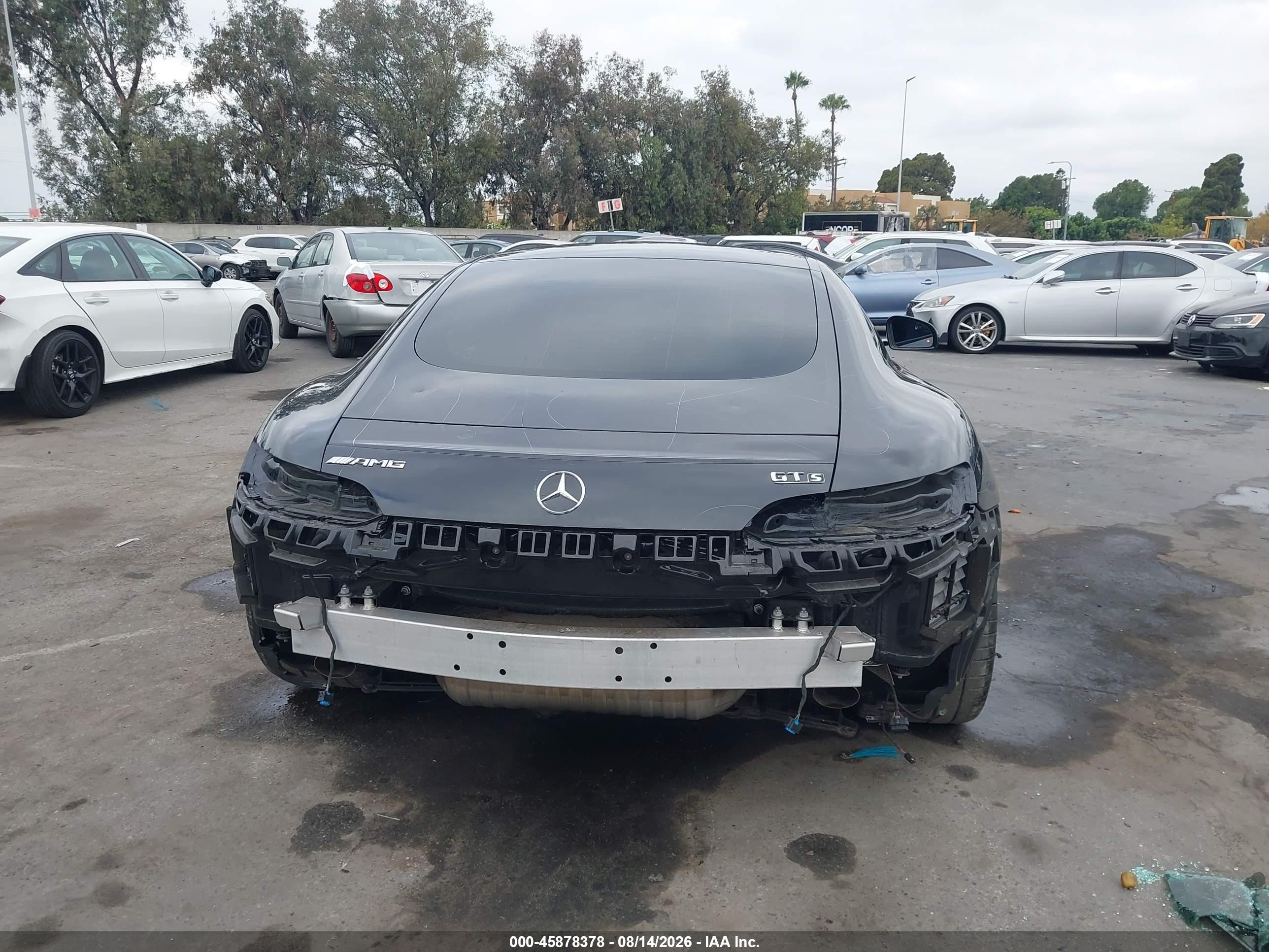 2016 Mercedes-benz Gt S Amg Black vin: WDDYJAJA3GA000680