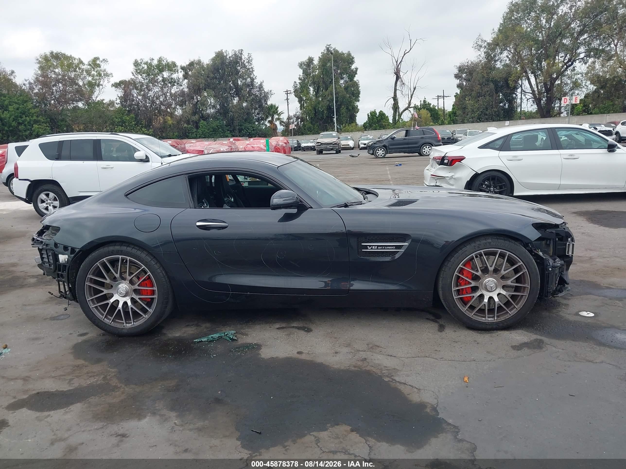 2016 Mercedes-benz Gt S Amg Black vin: WDDYJAJA3GA000680