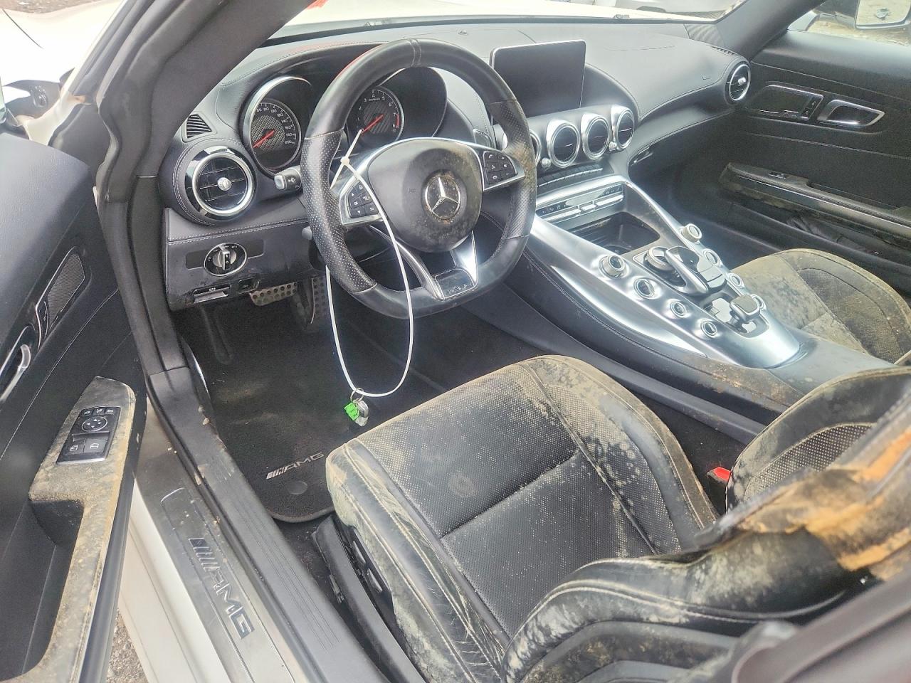 2018 Mercedes-benz Amg Gt White vin: WDDYK7HA6JA018149