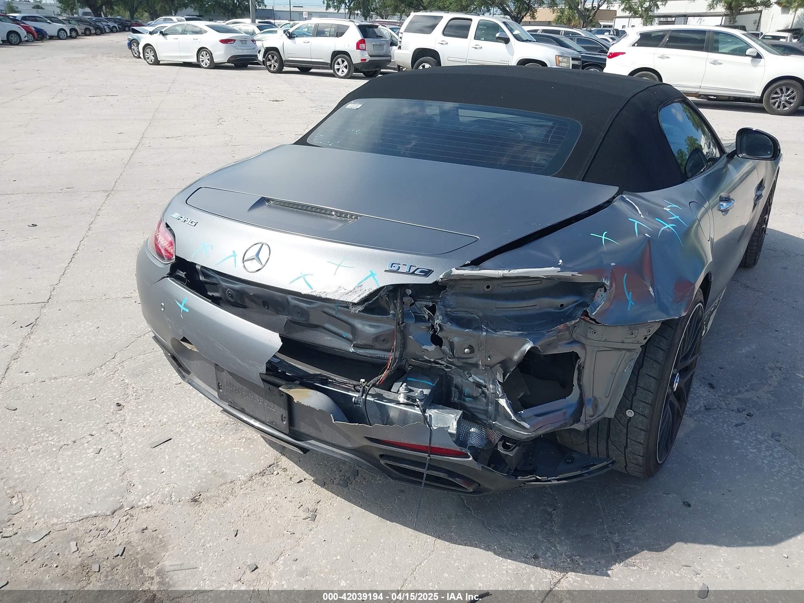 2018 Mercedes-benz Amg Gt C   Gray vin: WDDYK8AA3JA014446