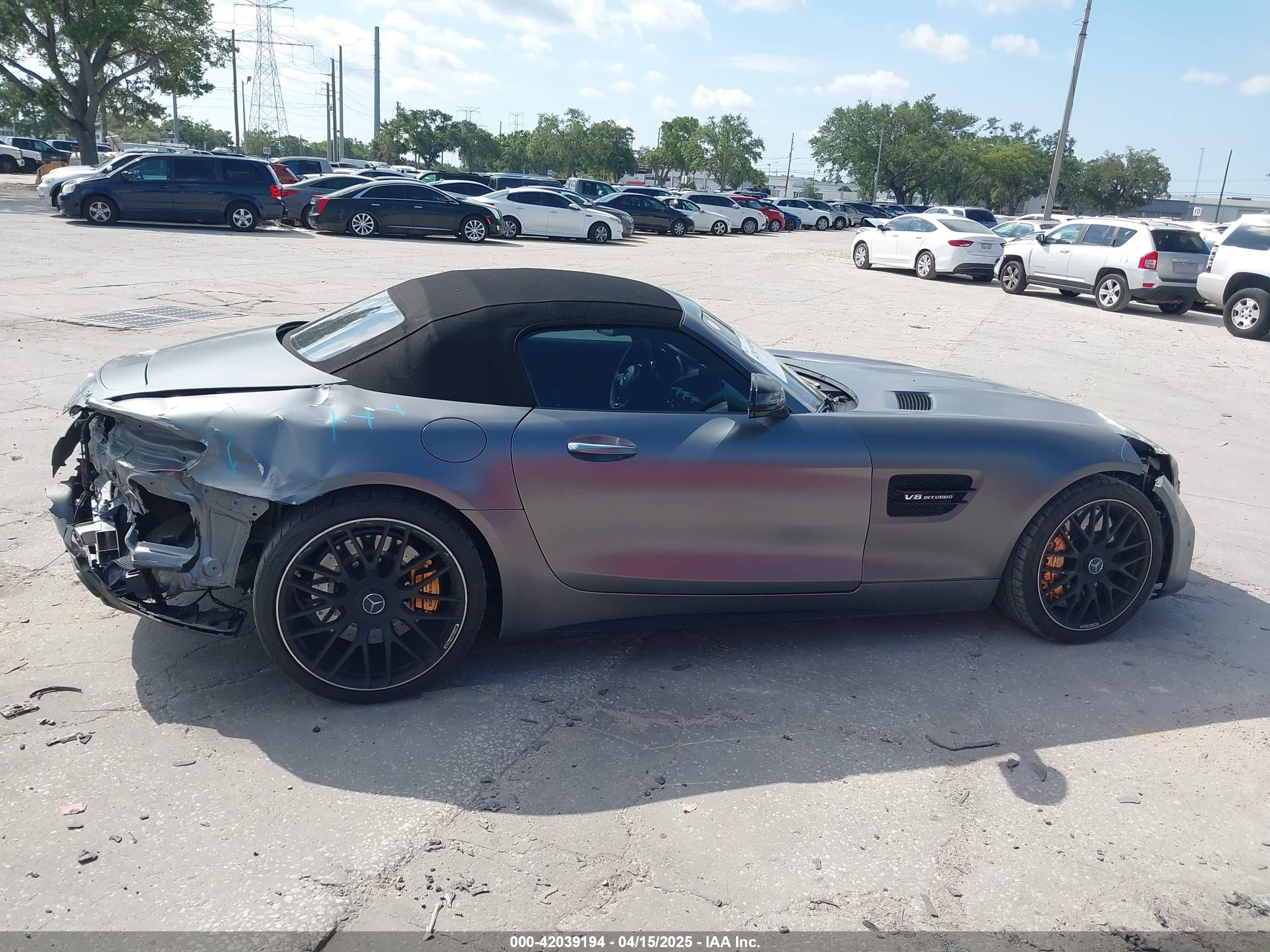 2018 Mercedes-benz Amg Gt C   Gray vin: WDDYK8AA3JA014446