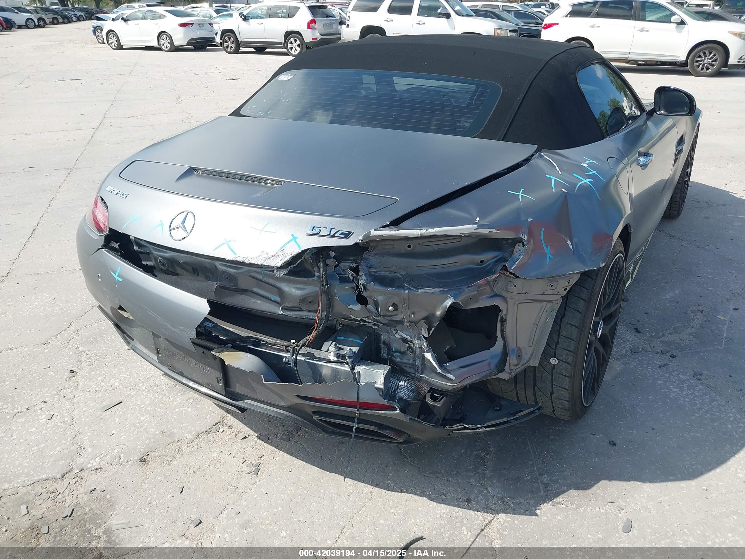 2018 Mercedes-benz Amg Gt C   Gray vin: WDDYK8AA3JA014446