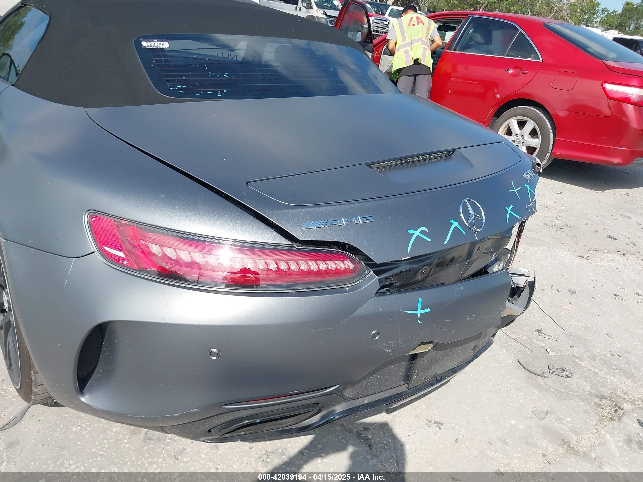 2018 Mercedes-benz Amg Gt C   Gray vin: WDDYK8AA3JA014446