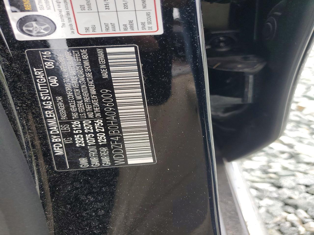 2017 Mercedes-benz E 300 Black vin: WDDZF4JB0HA096009