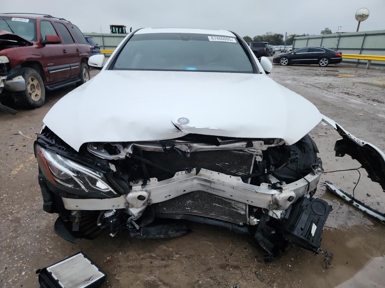2017 Mercedes-benz E 300 White vin: WDDZF4JB1HA007581