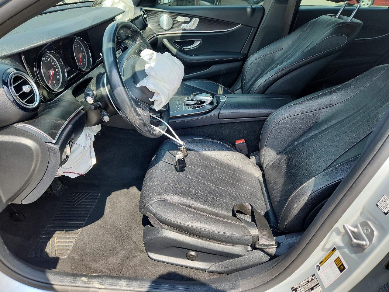 2018 Mercedes-benz E 300 Silver vin: WDDZF4JB1JA394106