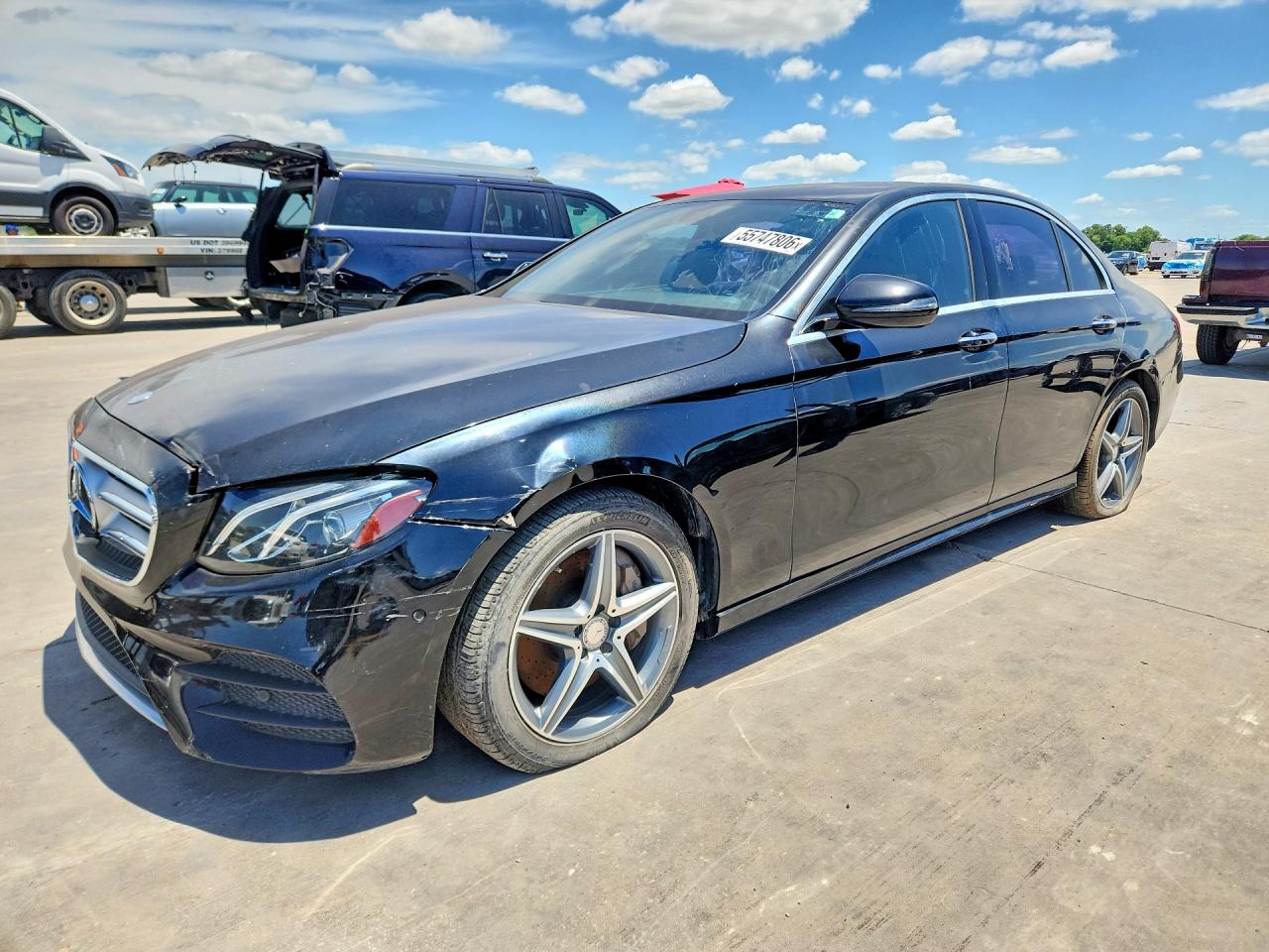 2017 Mercedes-benz E 300 Черный vin: WDDZF4JB3HA028853