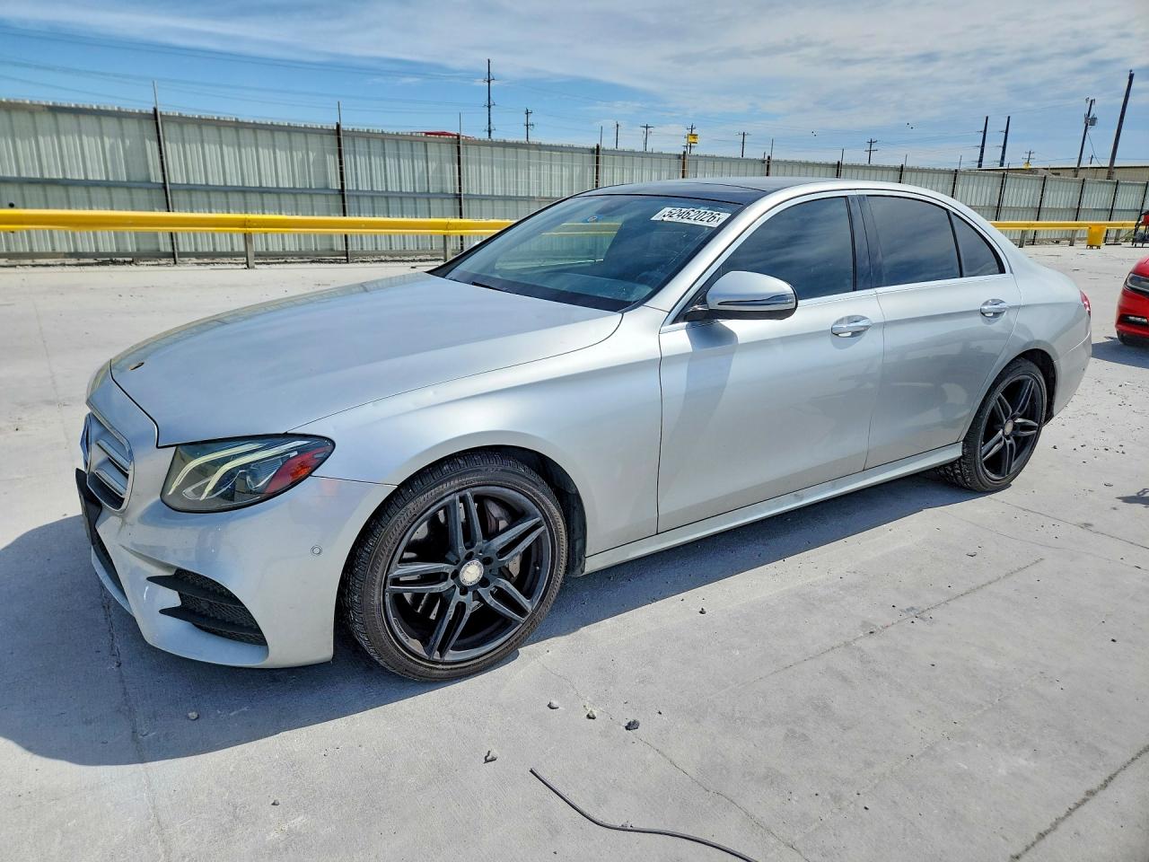 2017 Mercedes-benz E 300 Silver vin: WDDZF4JB4HA042440