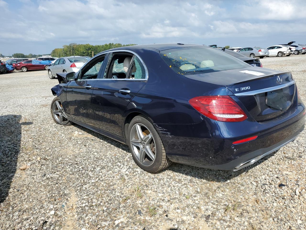 2018 Mercedes-benz E 300 Синий vin: WDDZF4JB6JA314881
