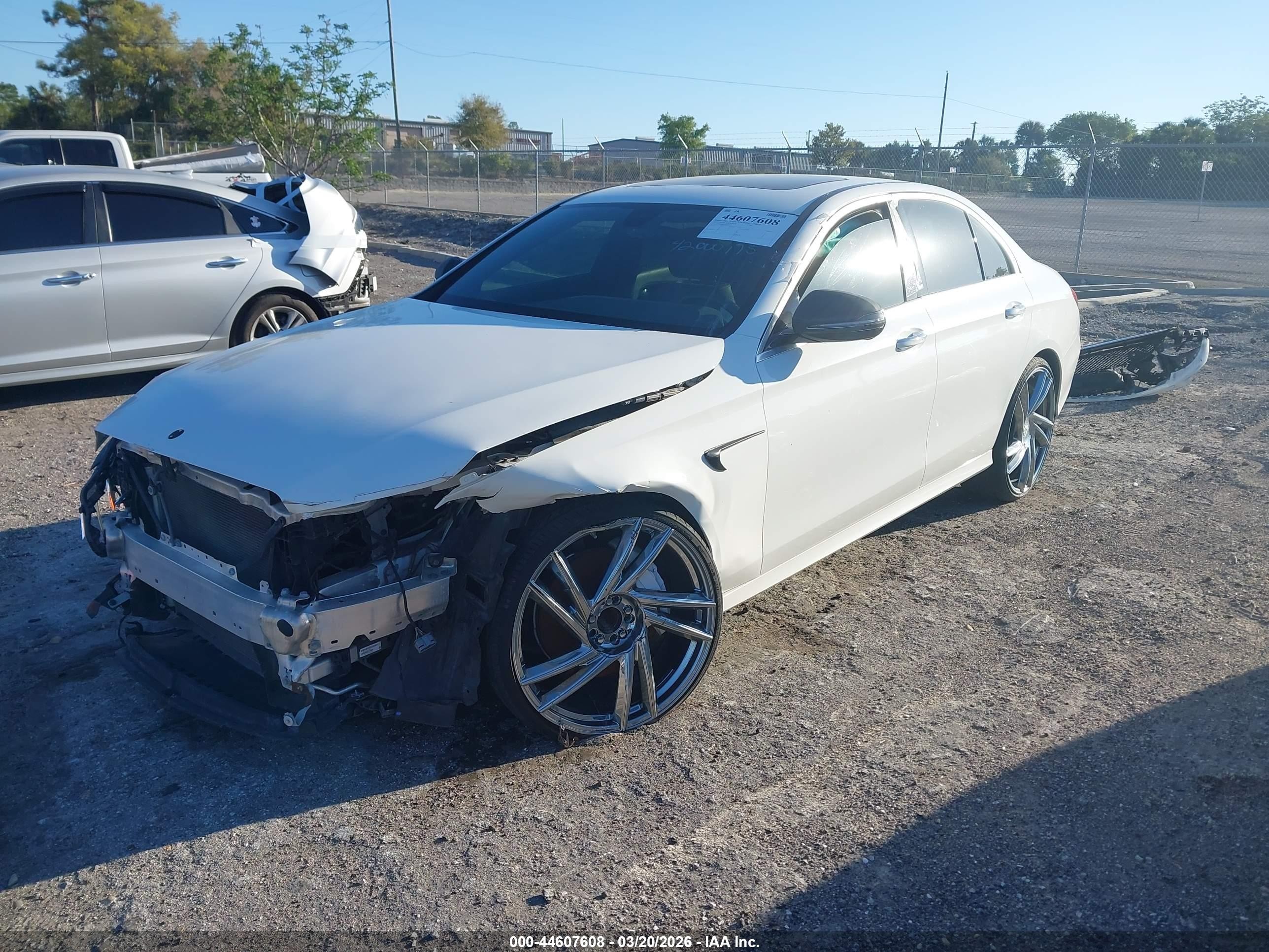 2017 Mercedes-benz E 300   White vin: WDDZF4JB7HA057515